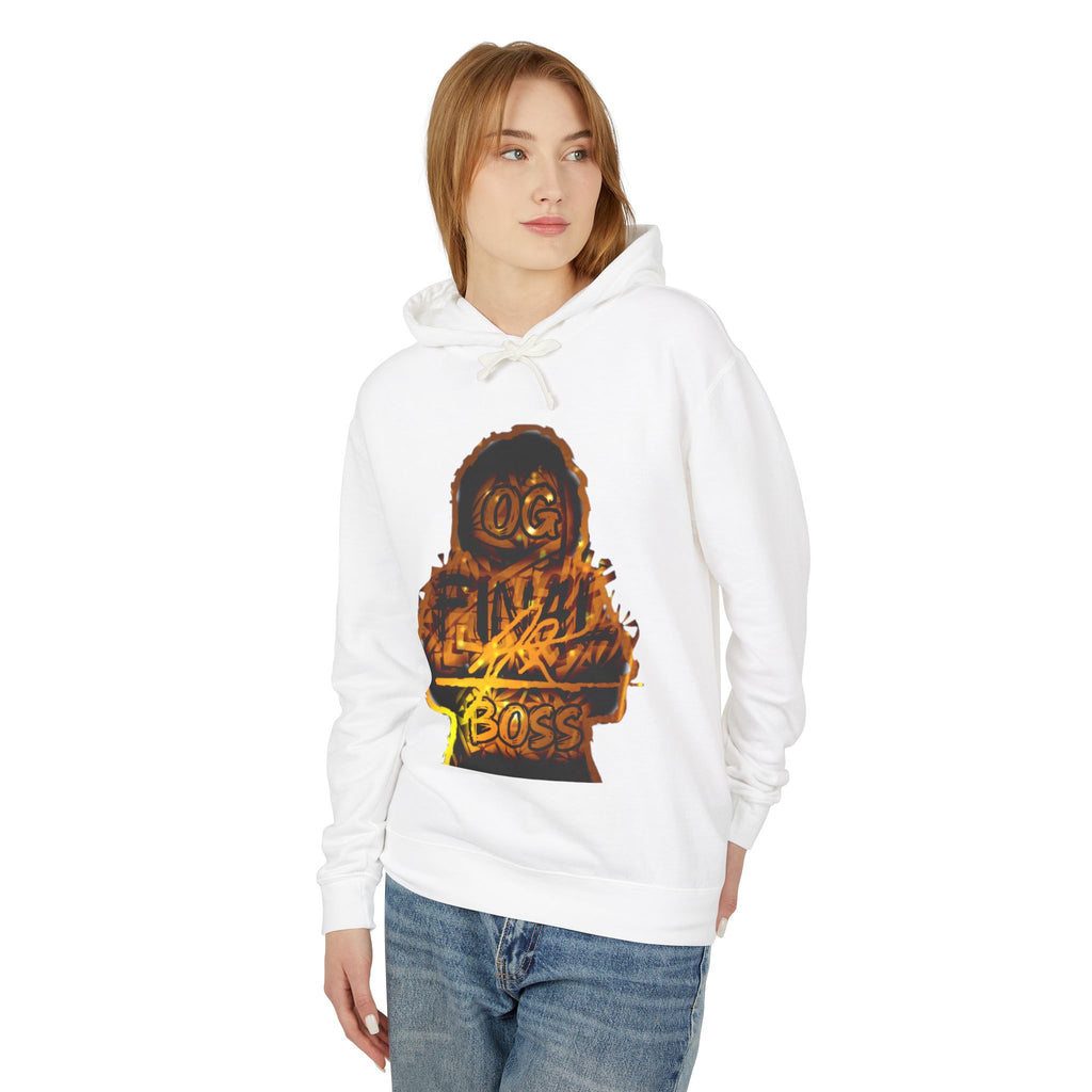 OG Final Boss Hoodie — Golden - graphic Pullover