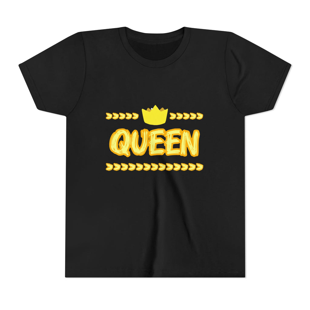 Queen yellow graphic youth Short Sleeve Tee