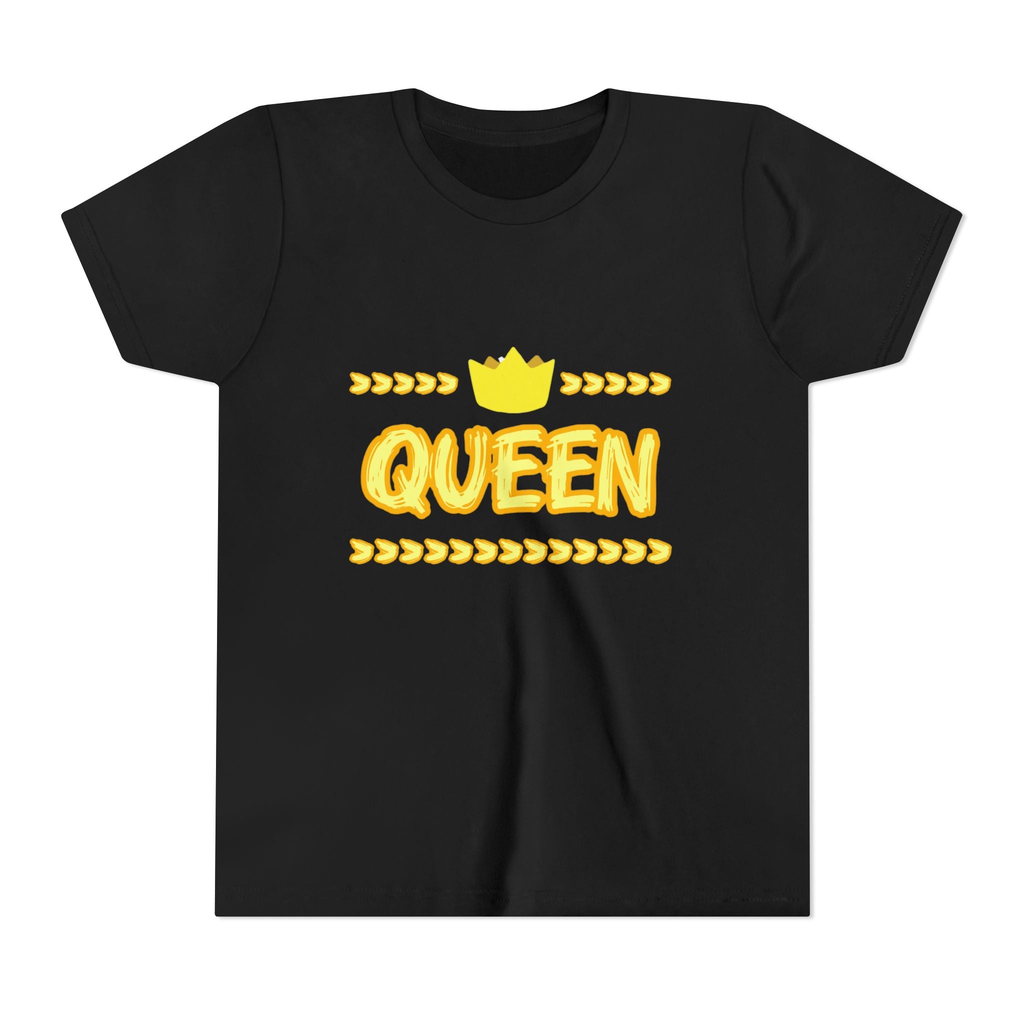 Queen yellow graphic youth Short Sleeve Tee