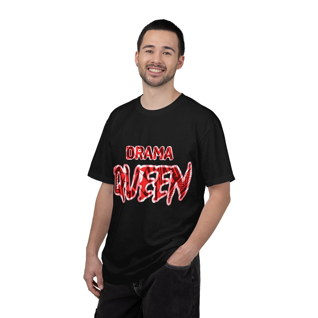 Drama Queen T-Shirt — Bold Red Graphic Tee