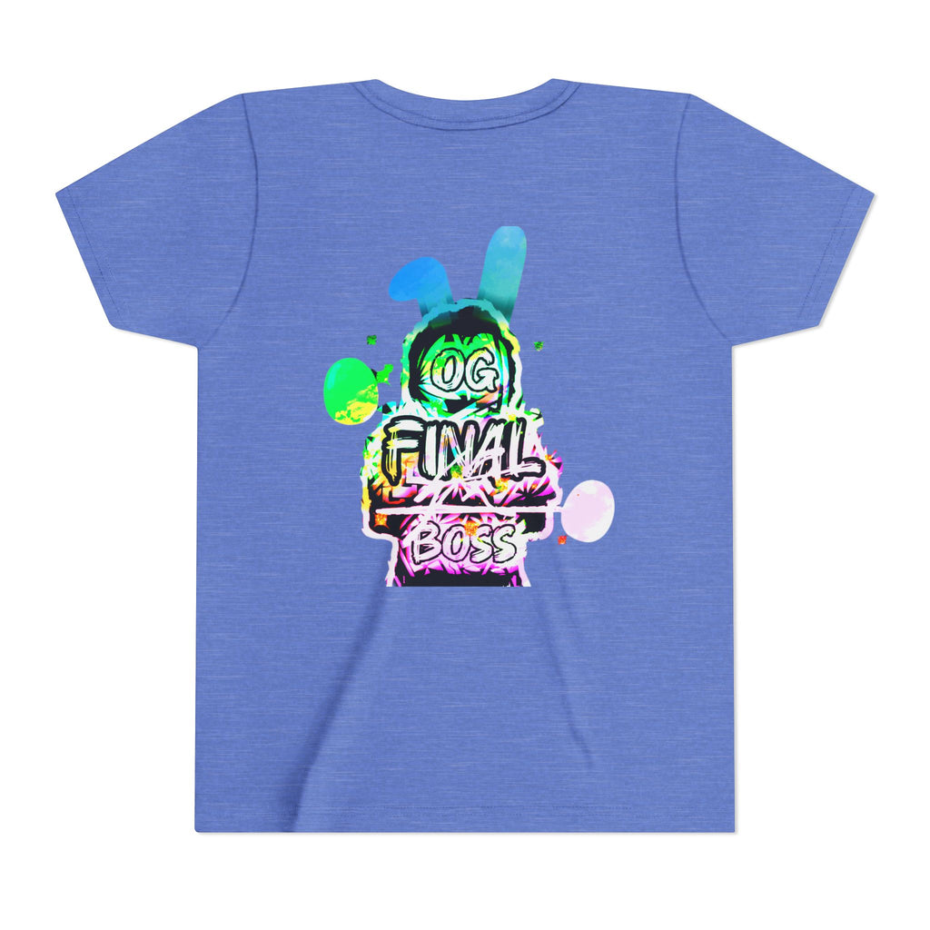 Easter OG Final Boss — Holographic Youth T-shirt