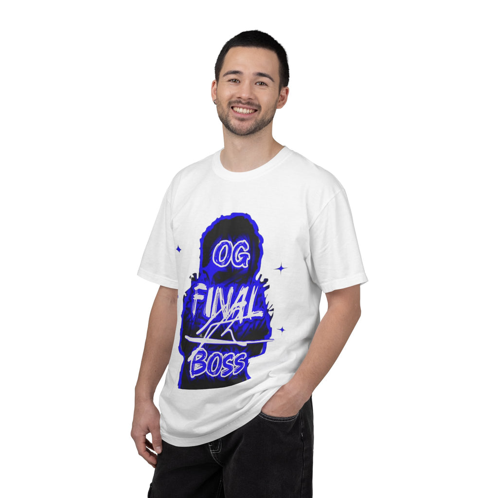 OG Final Boss T-shirt — Sapphire Graphic designer
