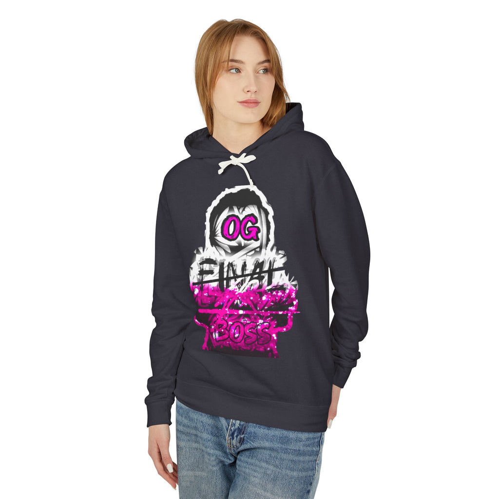 OG Final Boss Graphic Hoodie — Retro Neon Gamer Streetwear