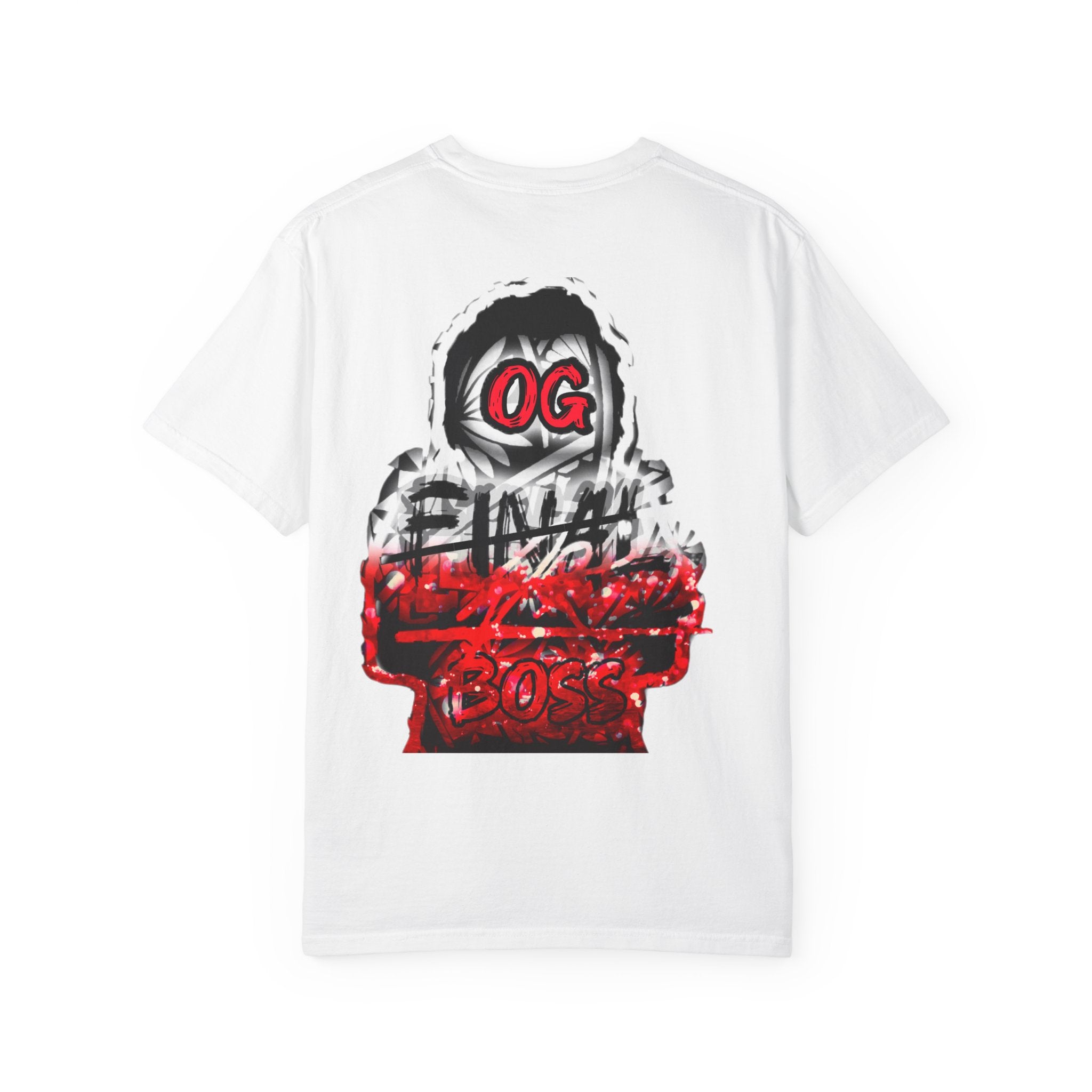 OG F Boss Unisex Garment-Dyed T-shirt