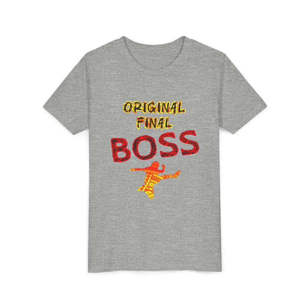 Youth Tee - "Original Final BOSS" Graphic Shirt