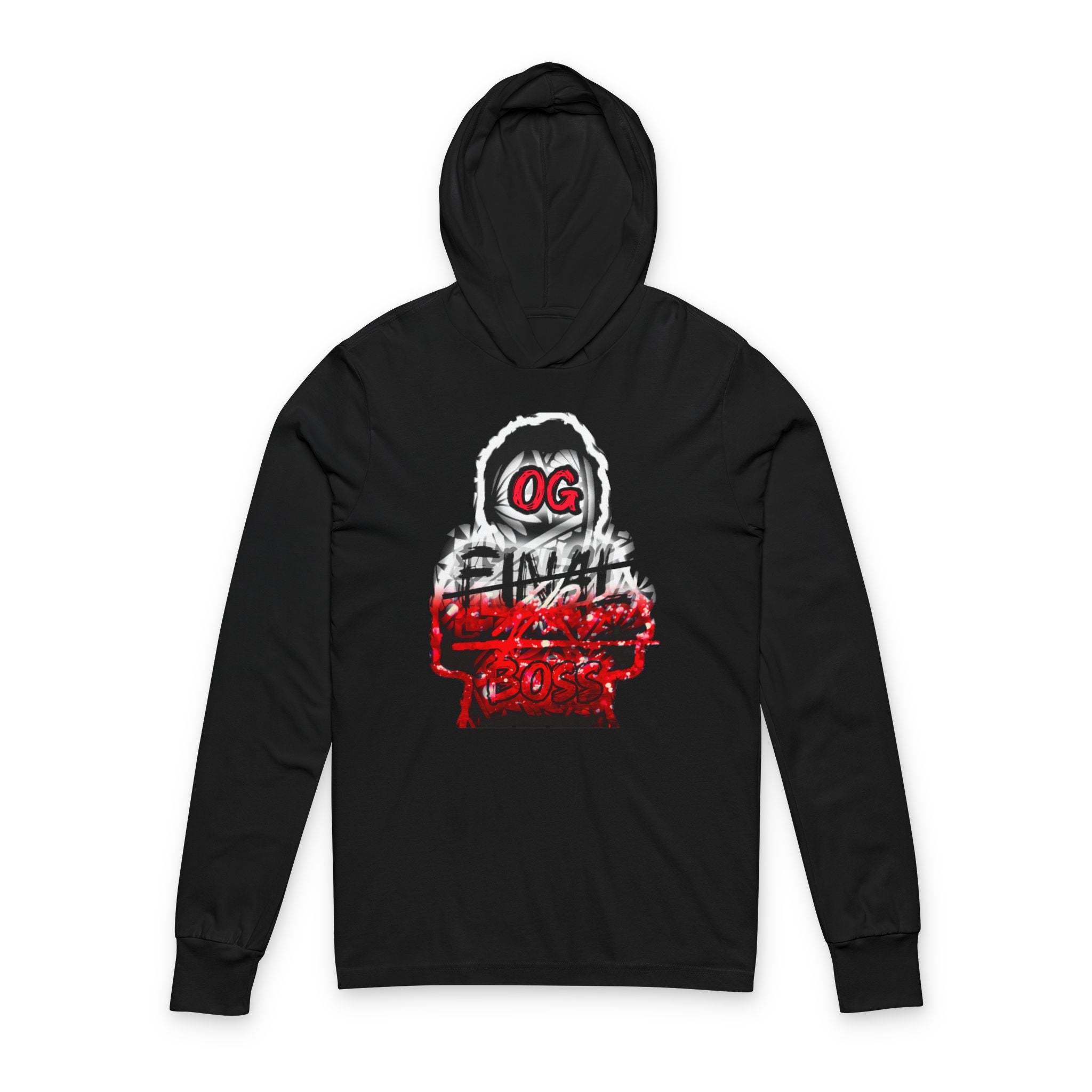 OG Graphic Unisex Hooded Long Sleeve Tee - Casual Streetwear
