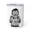 OG Final Boss Insulated Coffee Mug — 10oz White Hoodie Graphic Travel Mug