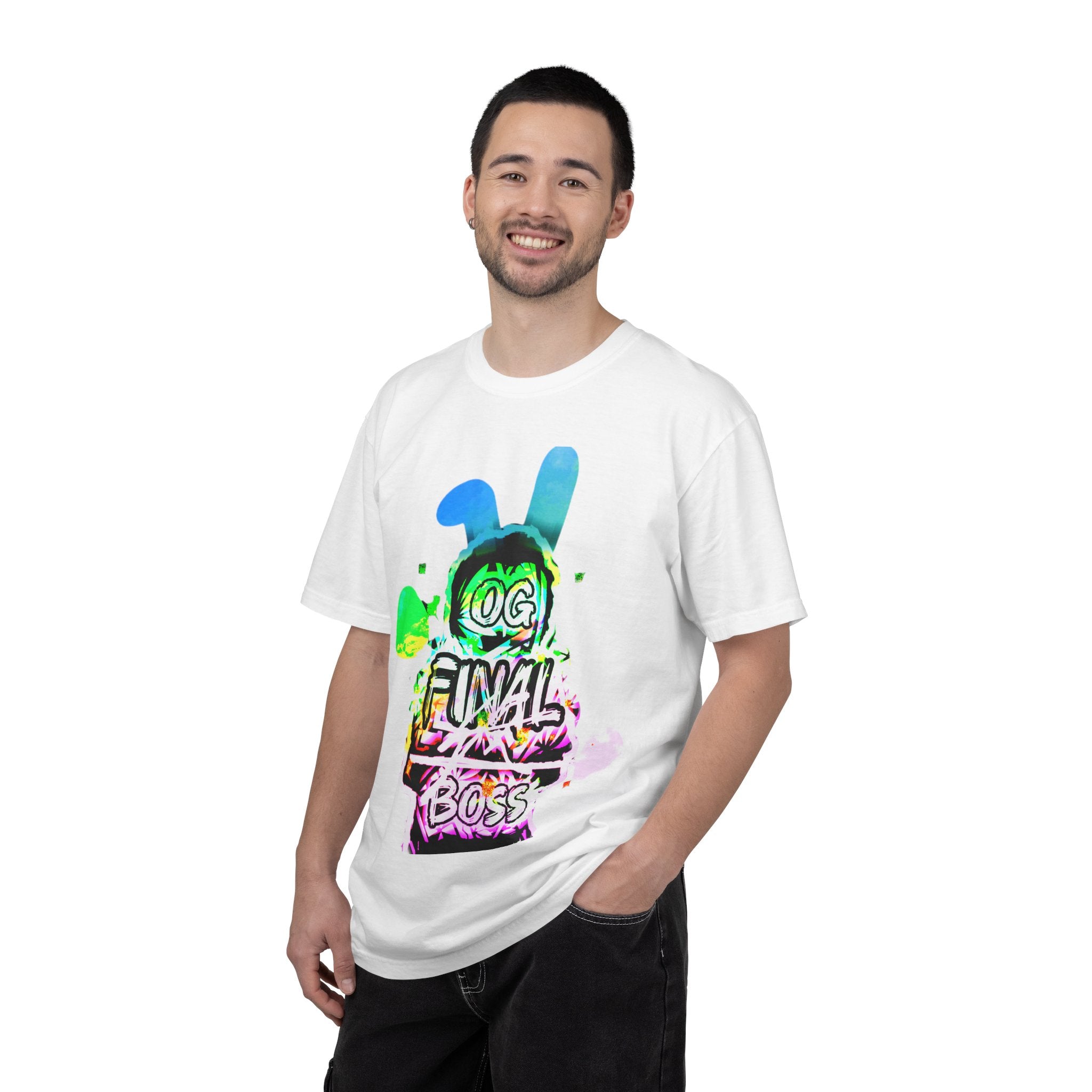 Easter OG Final Boss — Holographic T-shirt
