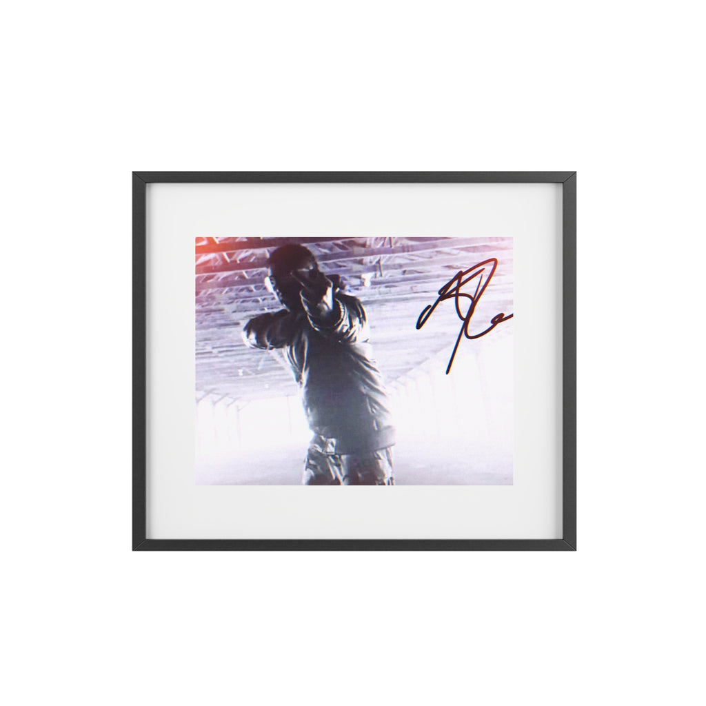 Angel Rivera (AR) framed Signature Poster