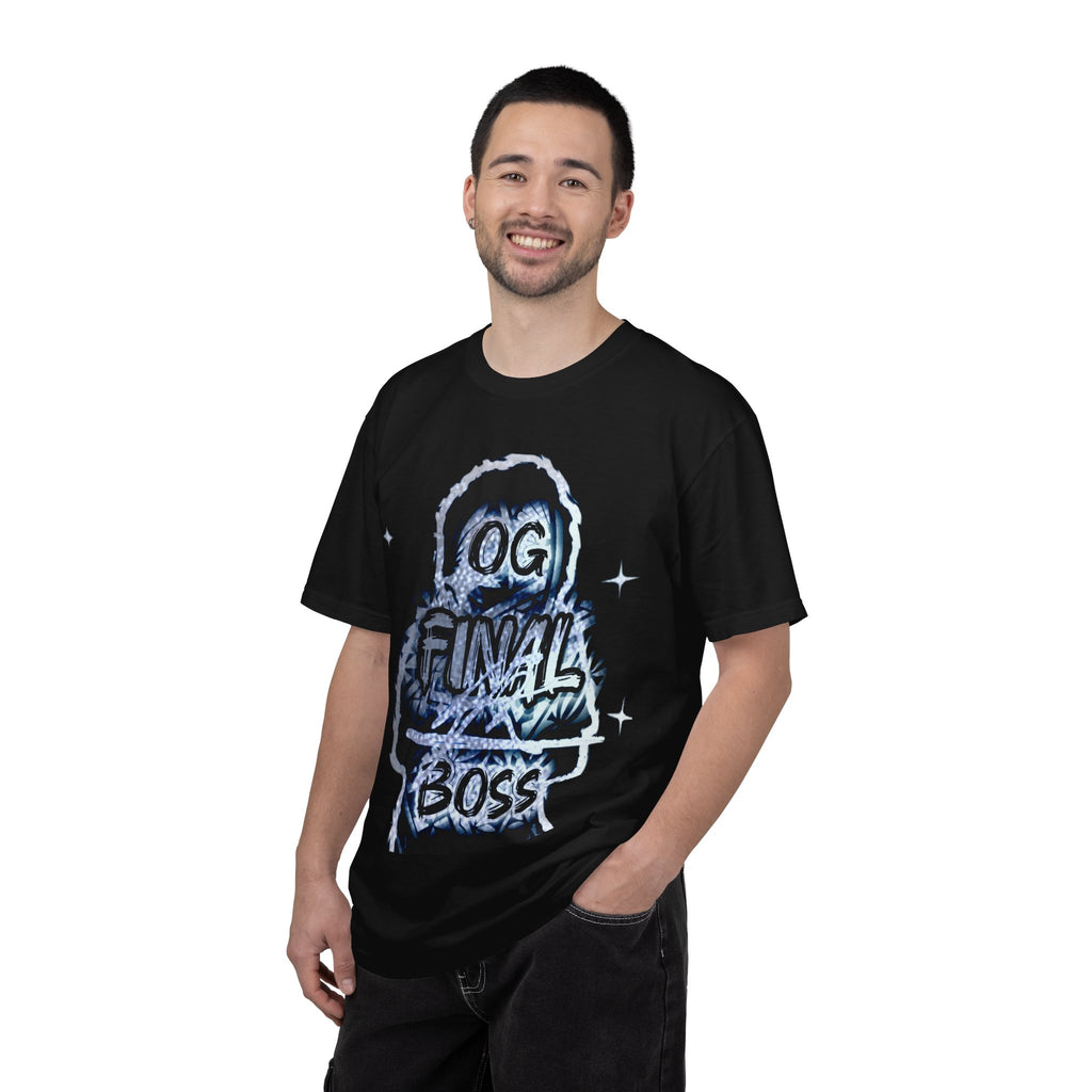 OG Final Boss T-shirt — Silver Graphic Pullover