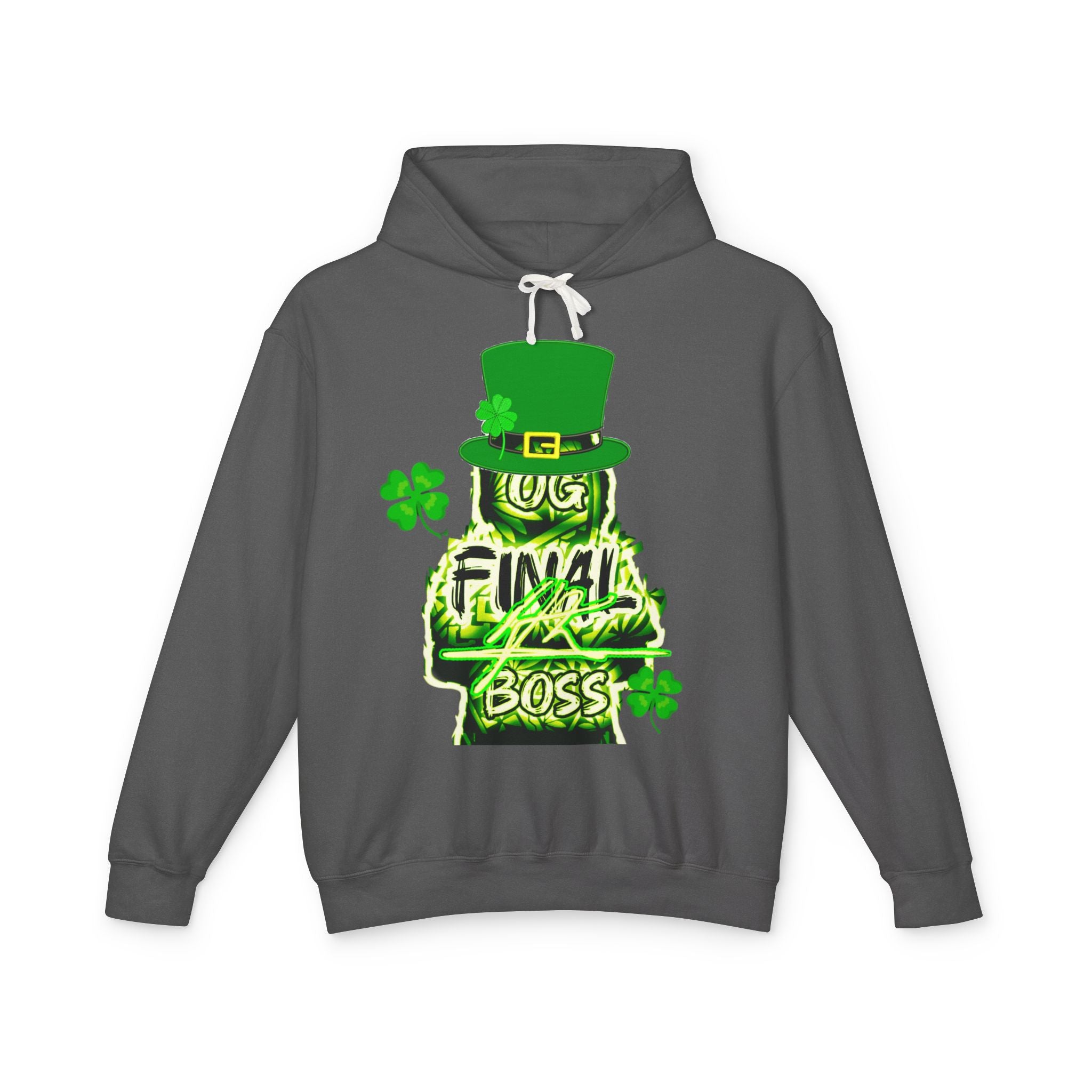 St. Patrick's Day OG Final Boss Hoodie — Lucky Leprechaun Graphic Sweatshirt