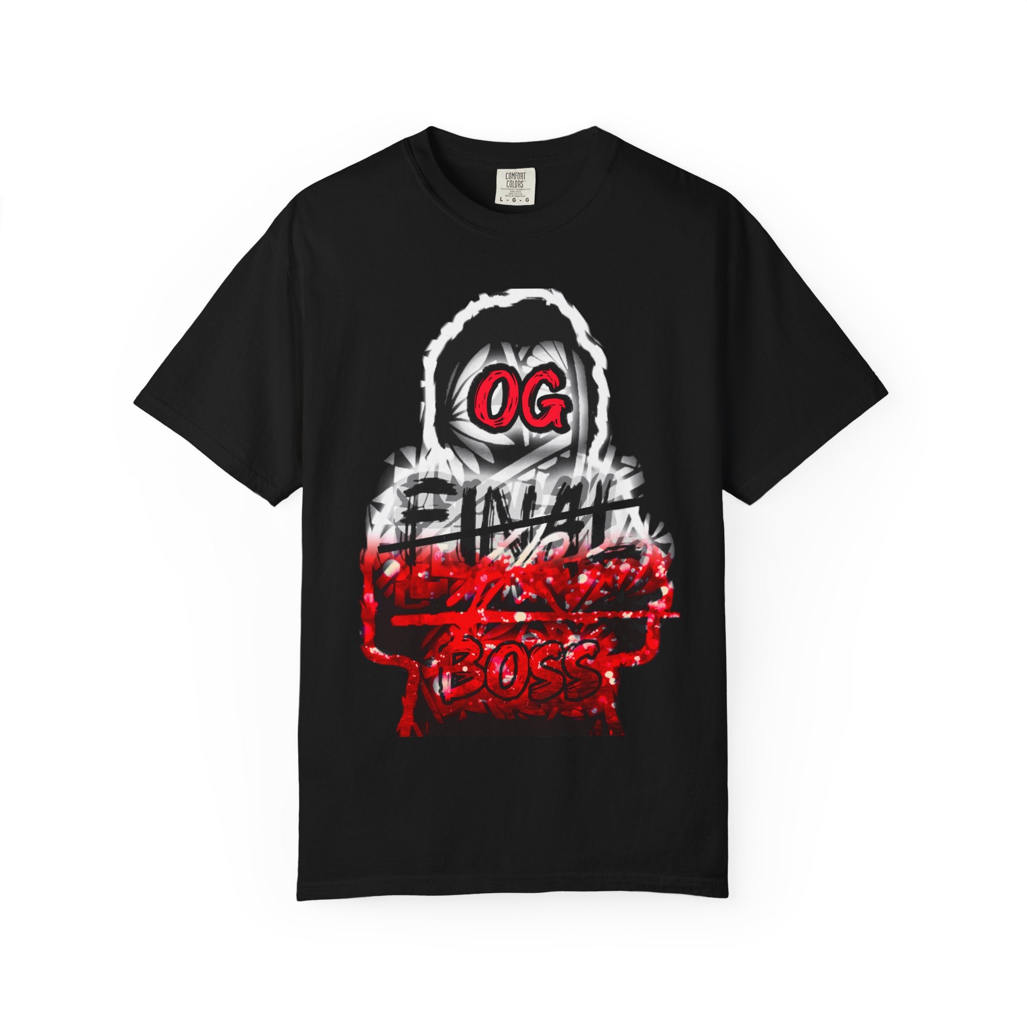 OG F Boss Unisex Garment-Dyed T-shirt