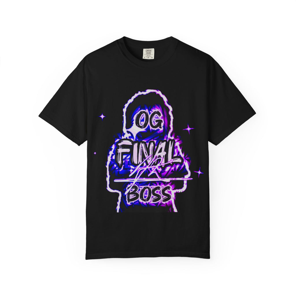 OG Final Boss T-shirt — Amethyst Graphic designer