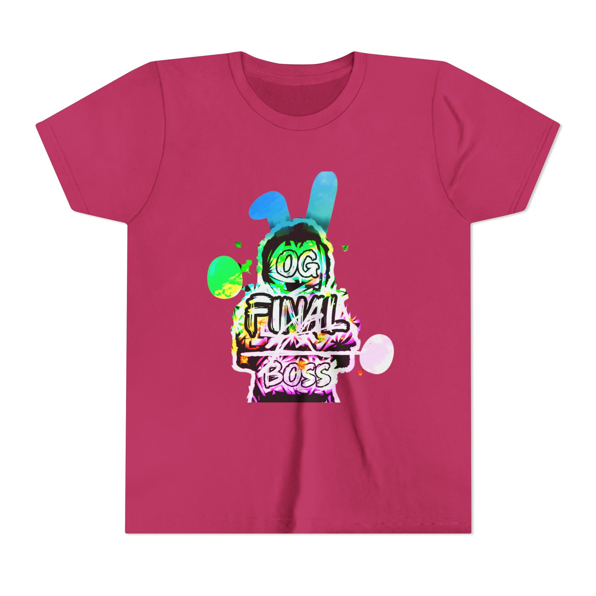 Easter OG Final Boss — Holographic Youth T-shirt