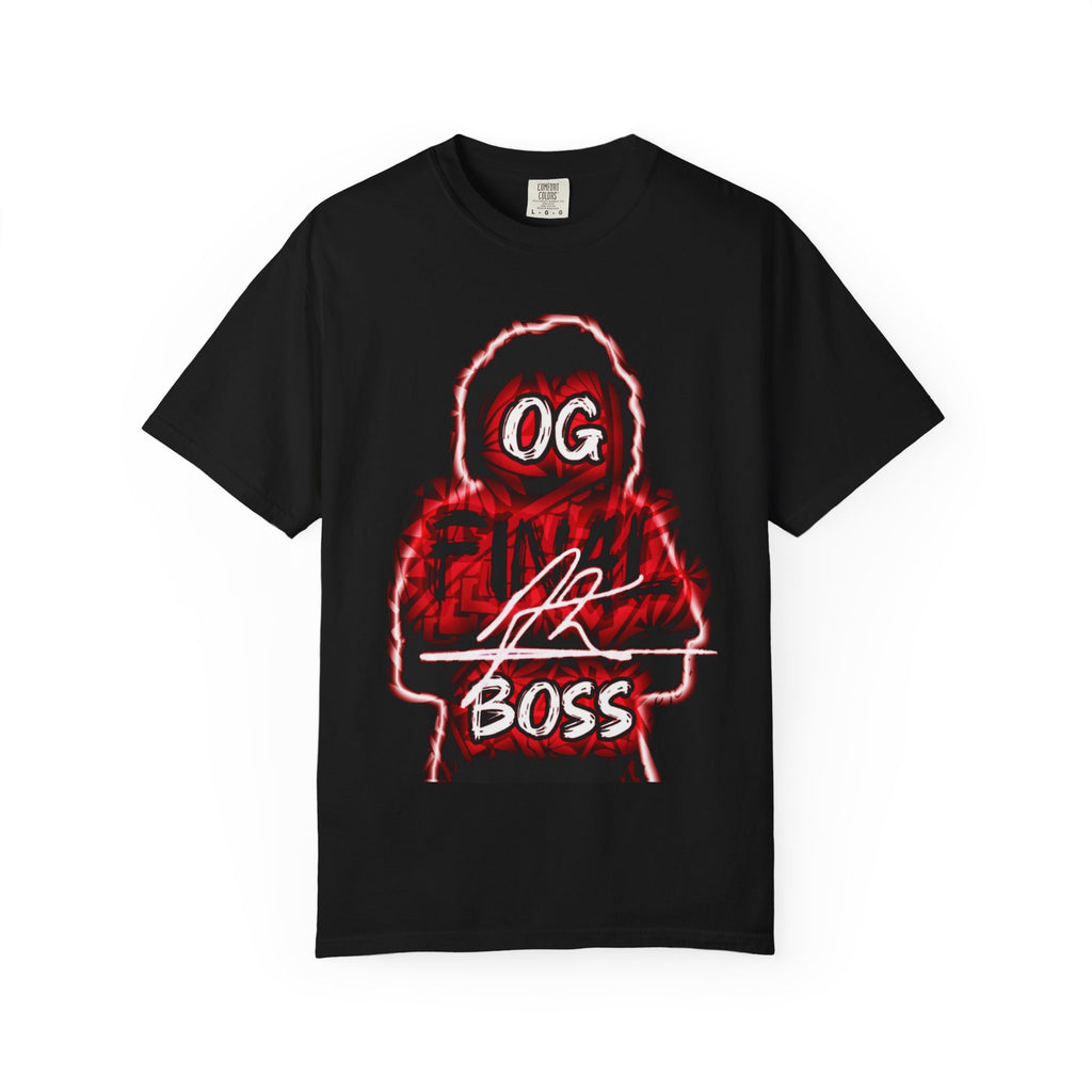 OG final Boss Unisex Garment-Dyed T-Shirt
