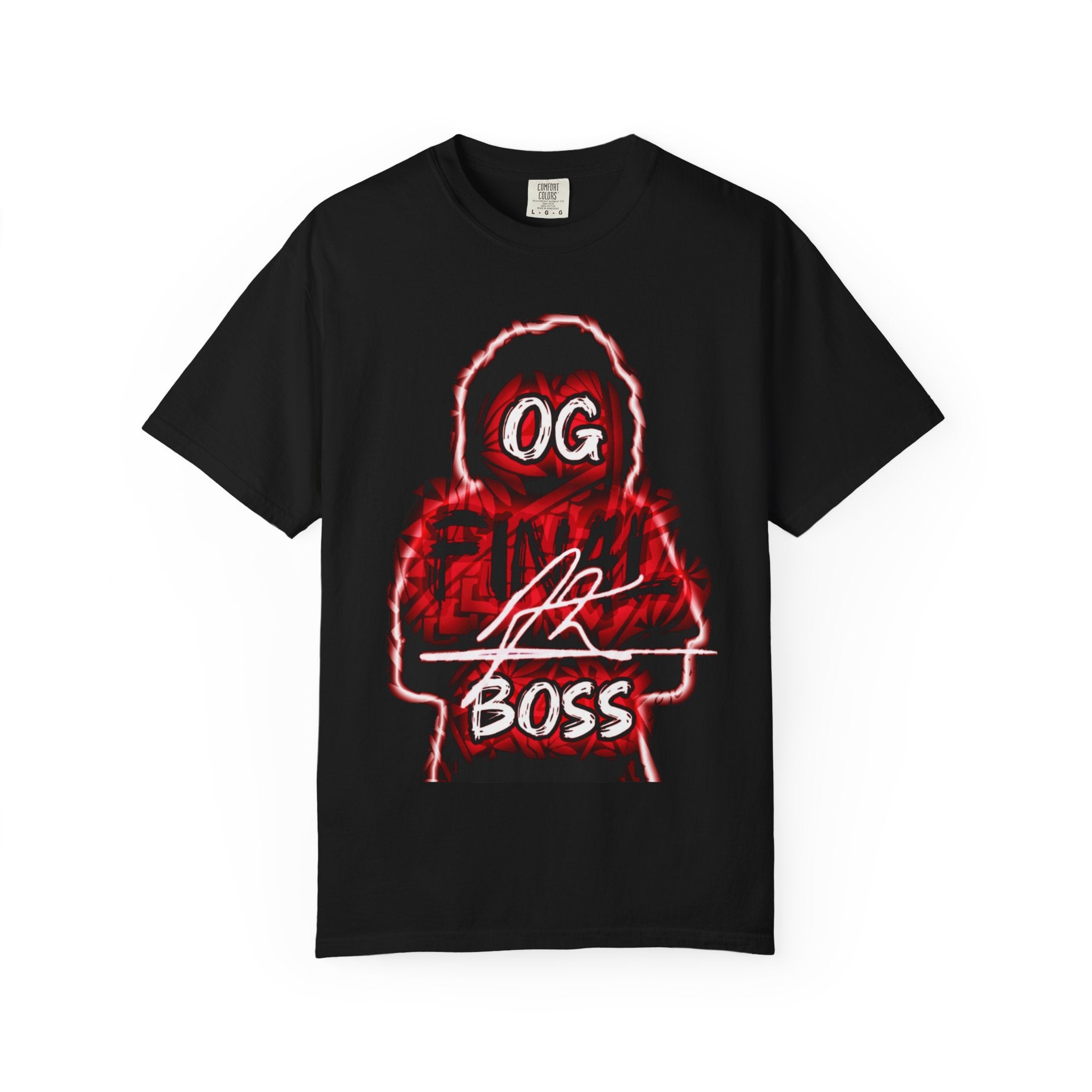 OG final Boss Unisex Garment-Dyed T-Shirt