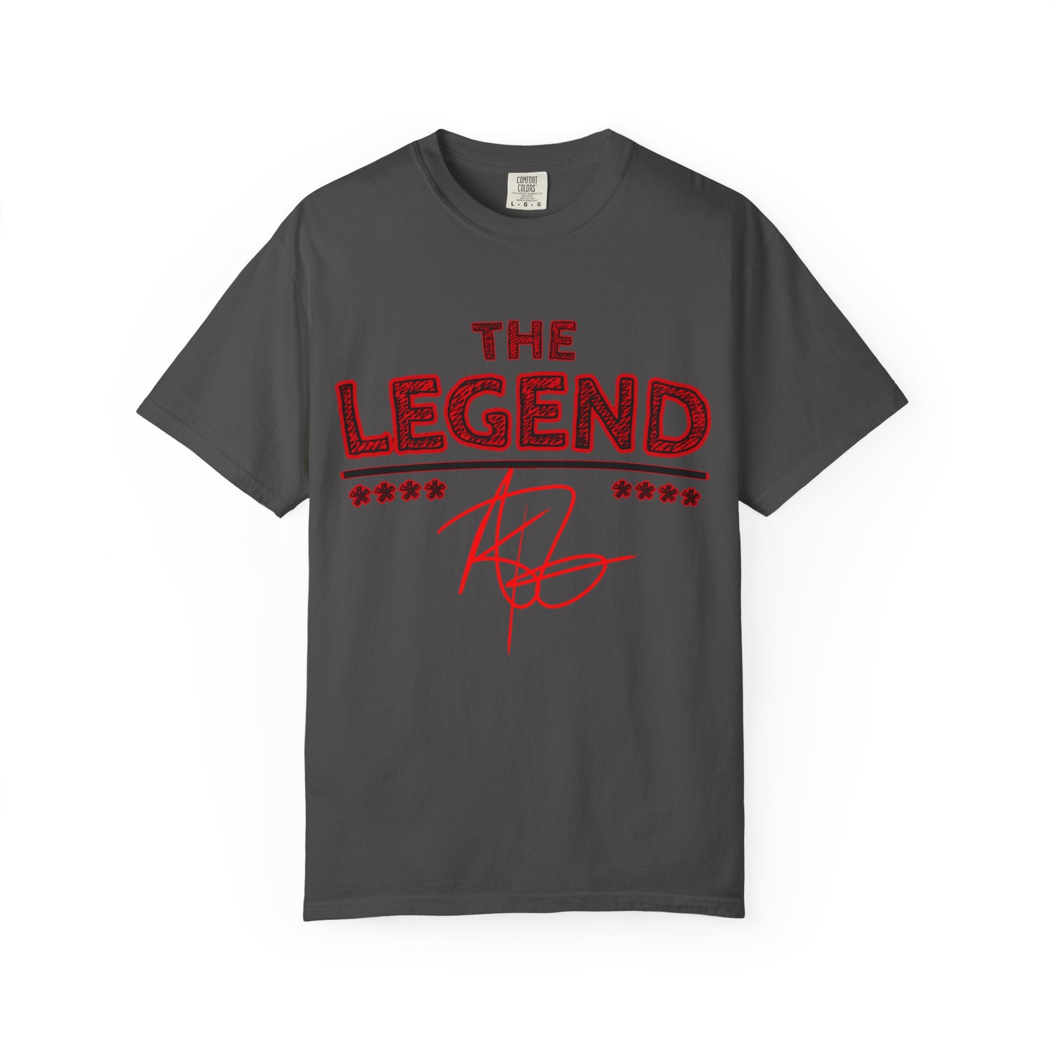 "The Legend" Scriptive T-shirt - Graphic designer Streetwear