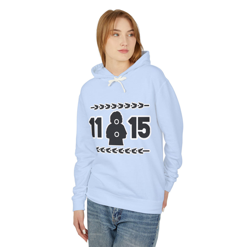 Hoodie — 11:15 Figure Graphic Lightweight Pullover