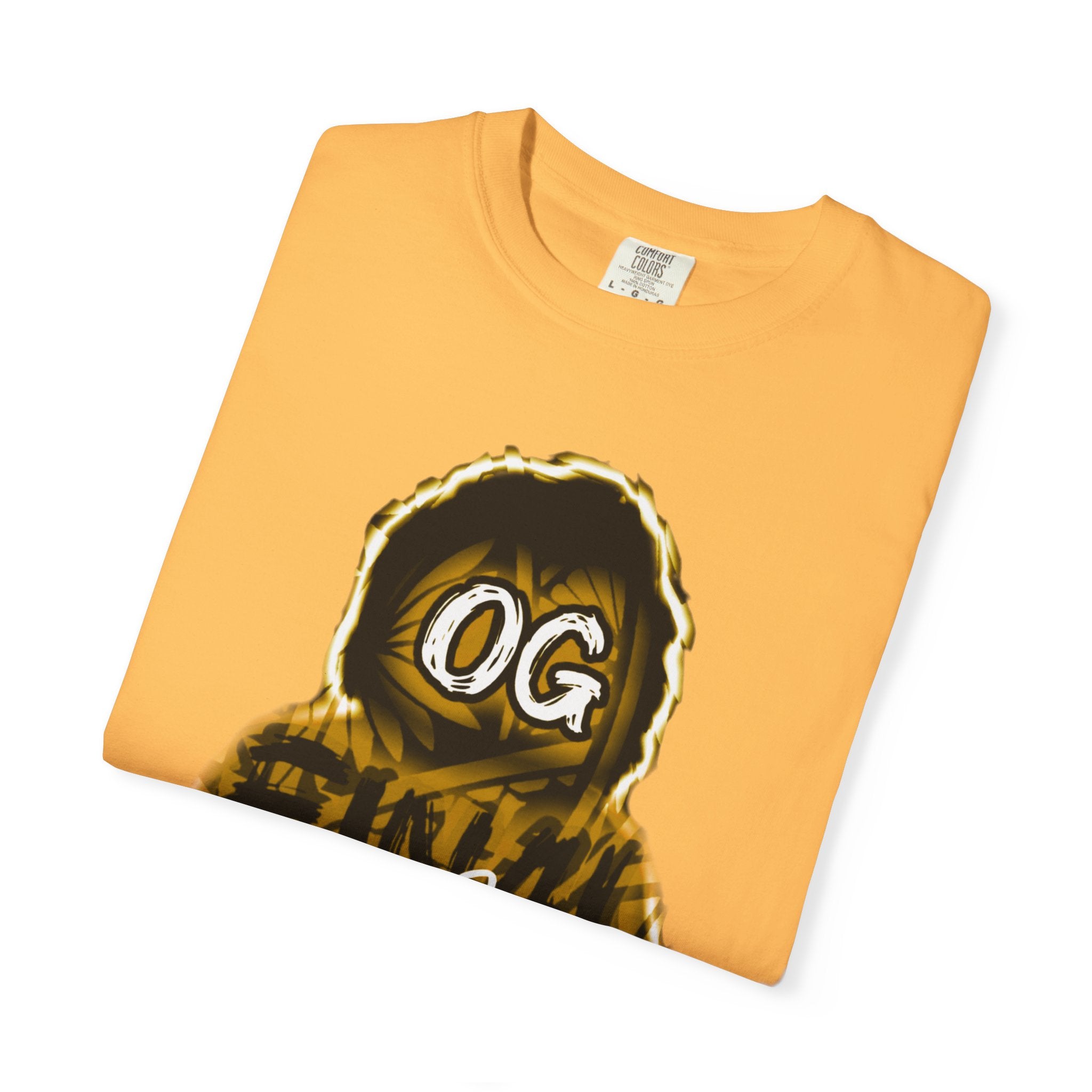 OG Final Boss Graphic T‑Shirt — Yellow - Streetwear Tee for Urban Style & Confidence