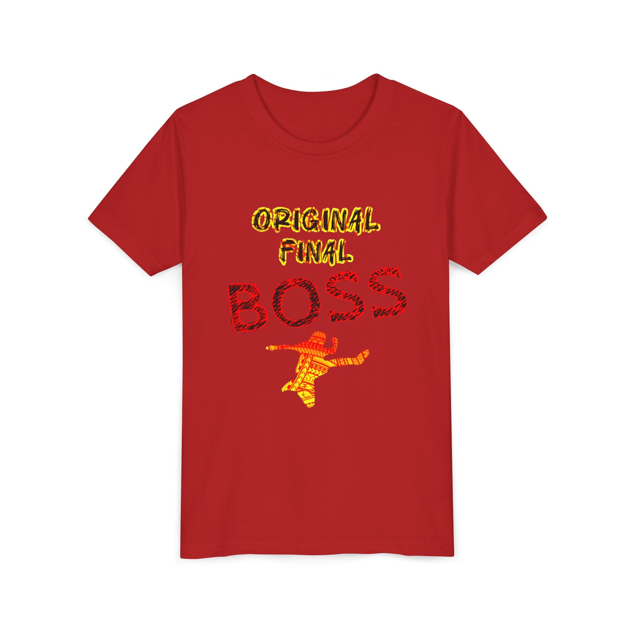 Youth Tee - "Original Final BOSS" Graphic Shirt