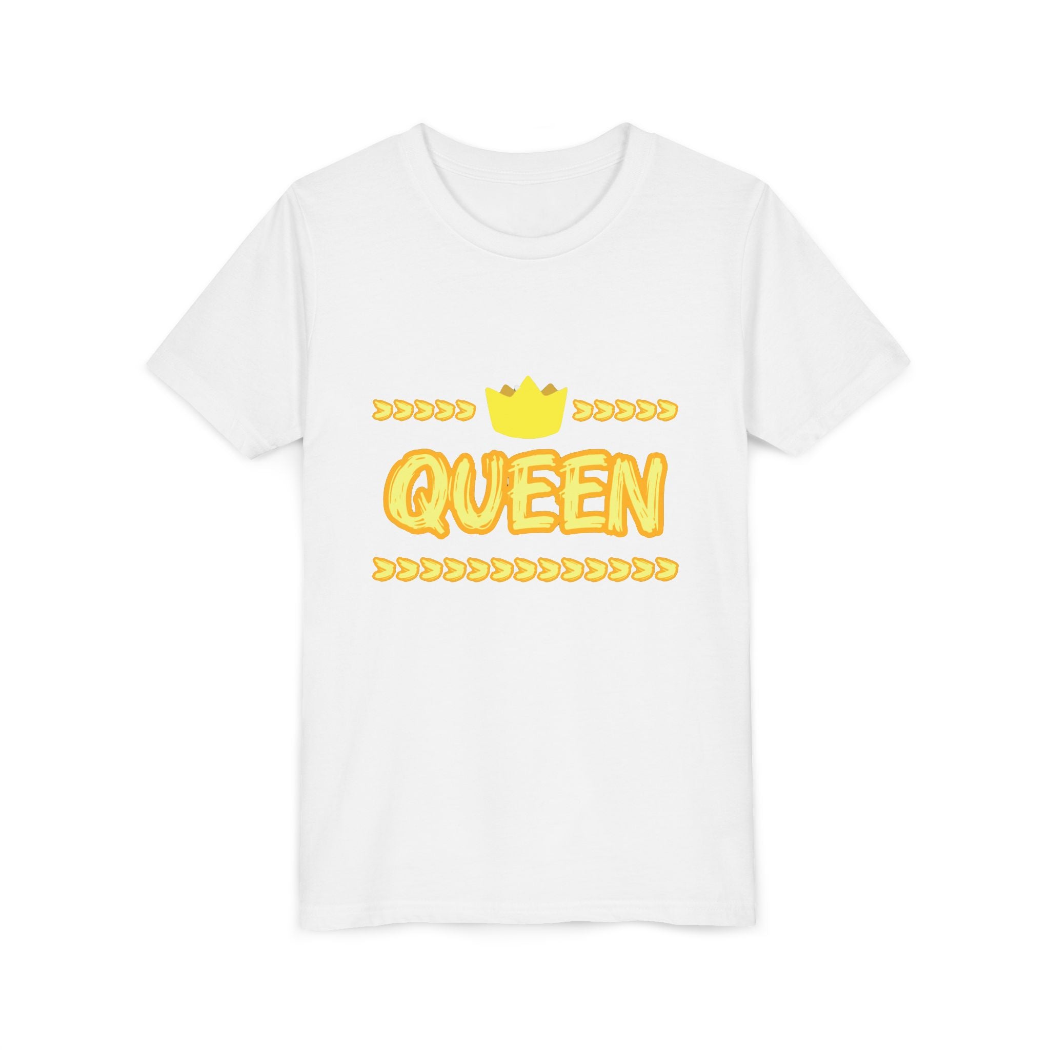 Queen yellow graphic youth Short Sleeve Tee