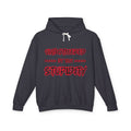 Hoodie — "Unbothered by the Stupidity" Lightweight Graphic Hoodie
