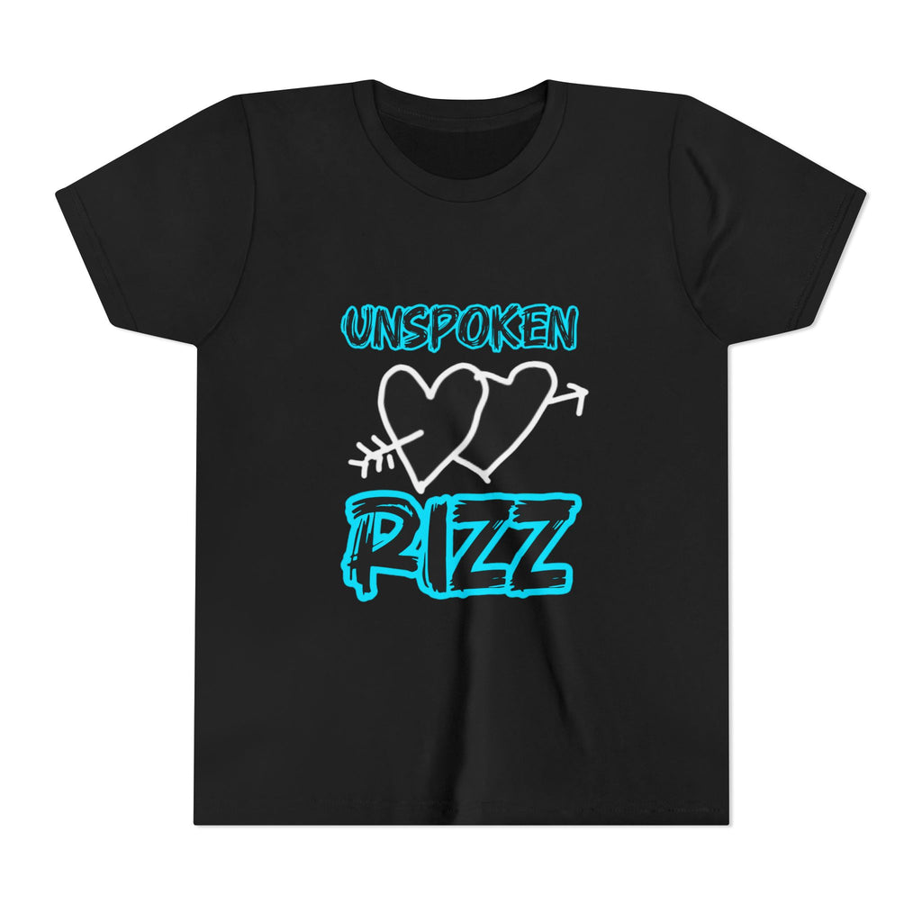 Youth Tee — "Unspoken Rizz" Graphic Shirt with Name Accent