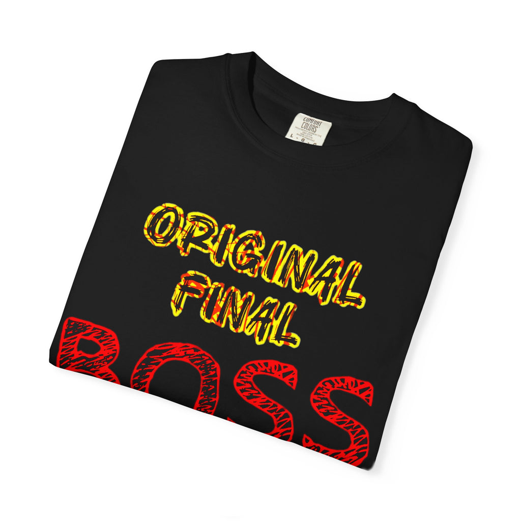 "Original Final BOSS" Graphic t-shirt / Streetwear
