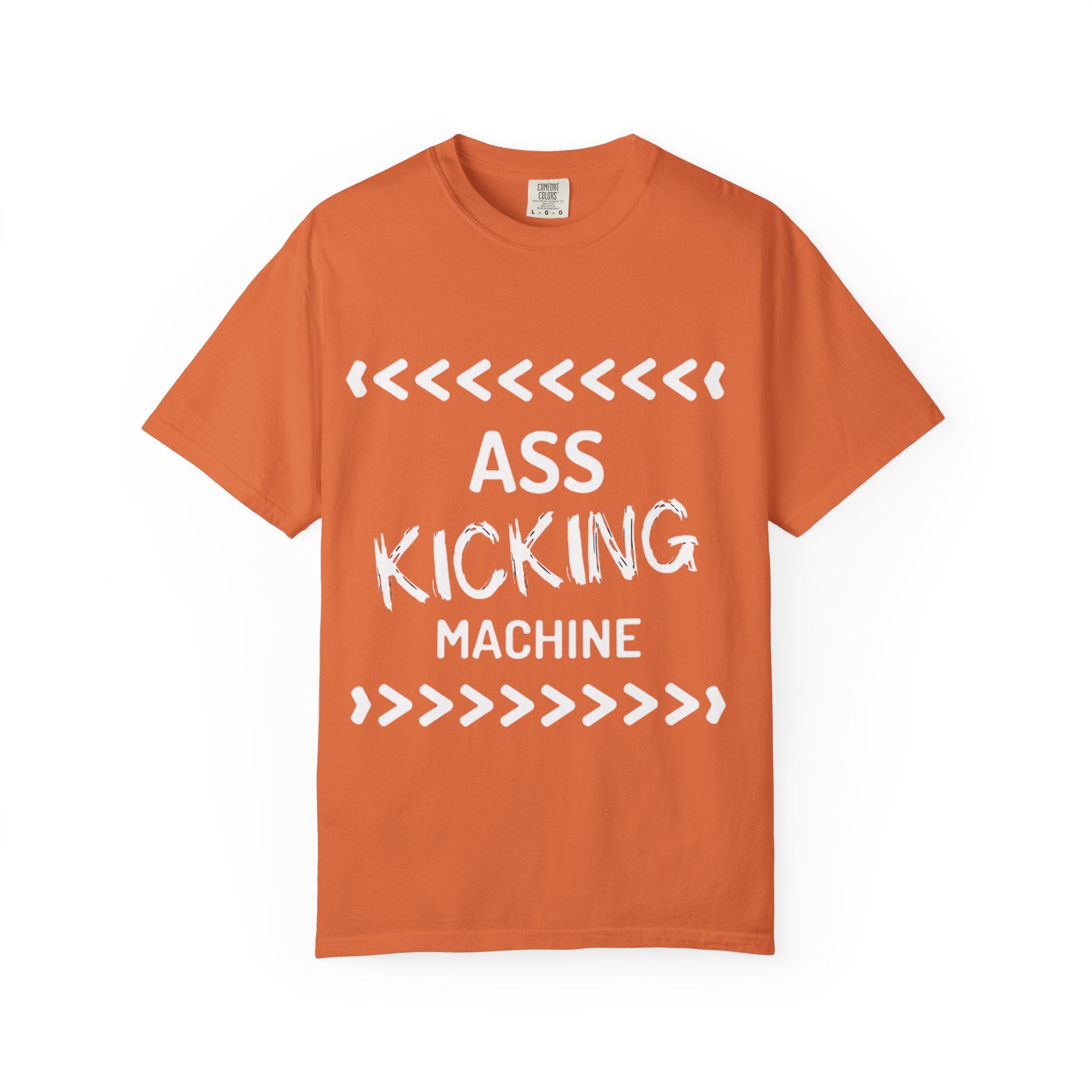 Ah kicking machine - Unisex Garment-Dyed T-shirt