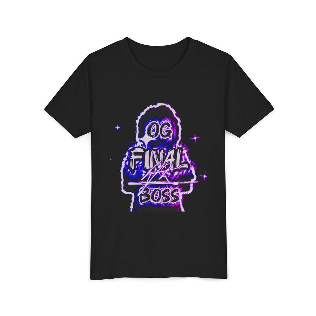 Youth Tee — "OG Final Boss" - Amethyst - Graphic Shirt