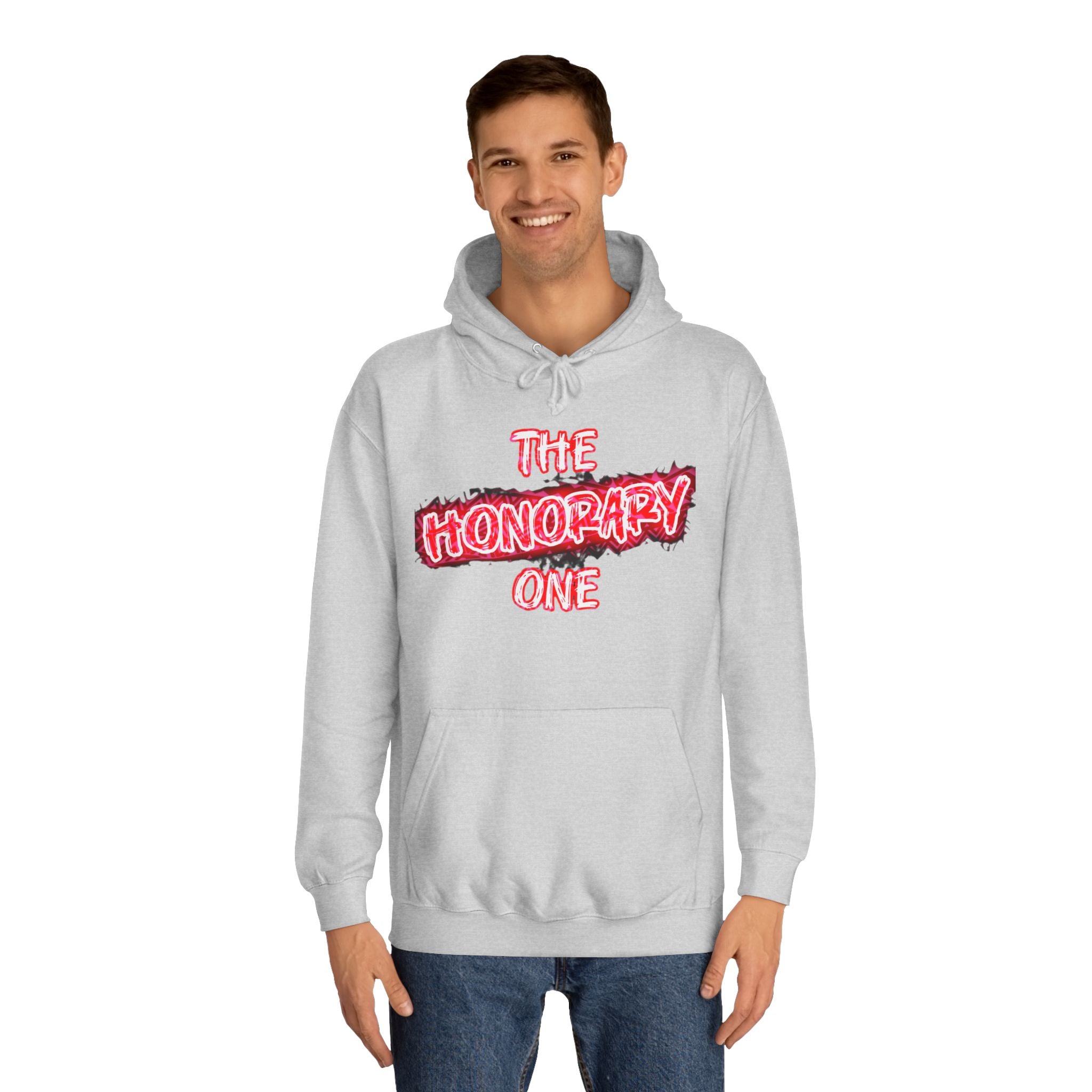 Honorary One Hoodie — Casual Graphic College Pullover