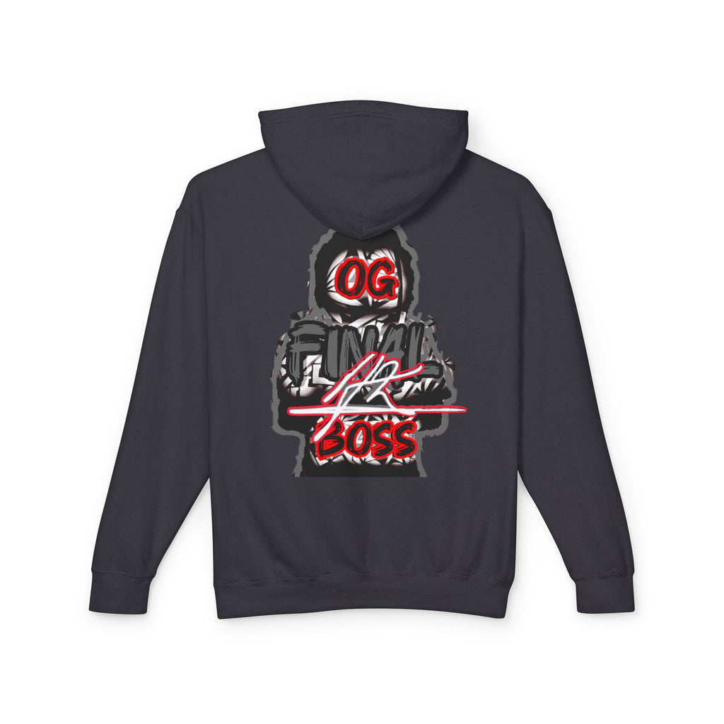 OG Final Boss Hoodie — Platinum graphic Pullover