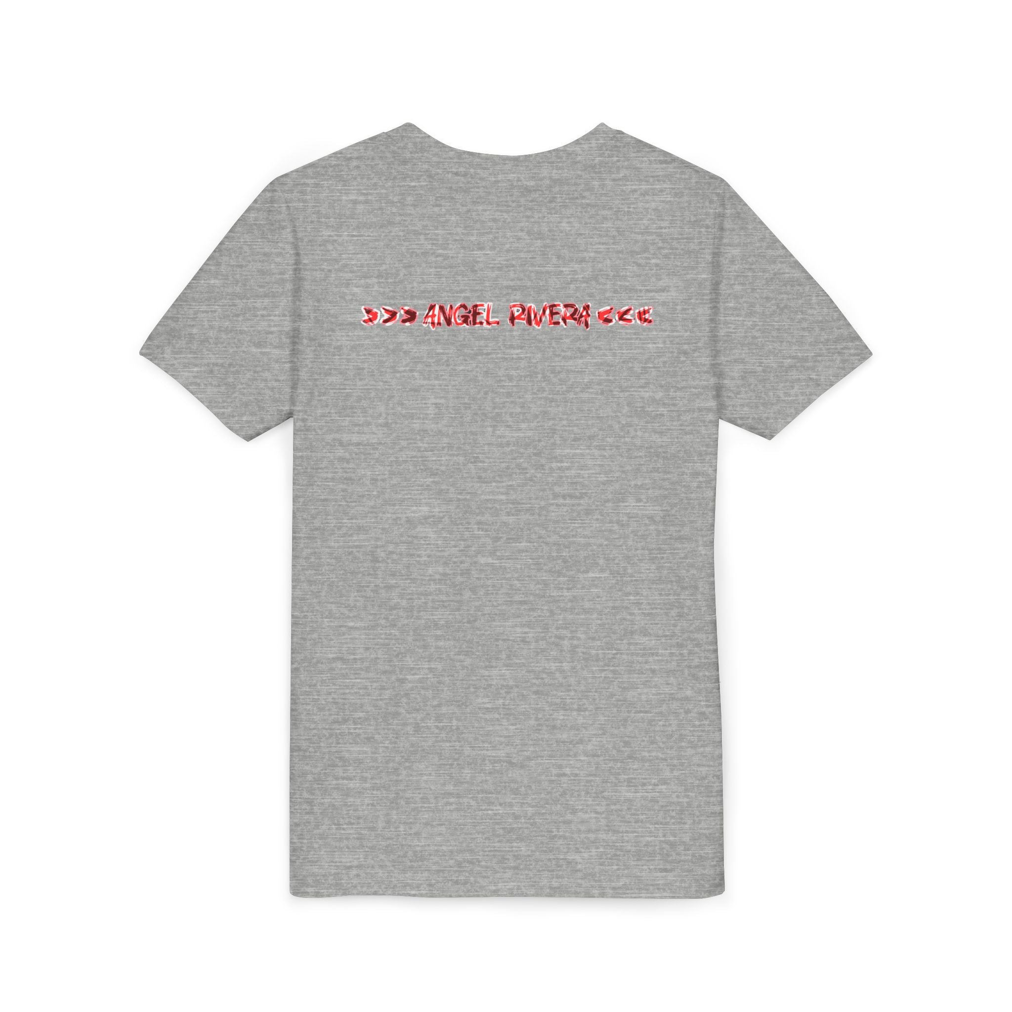 Youth Tee — “The Original Boss” Red Grunge Graphic (Angel Power)