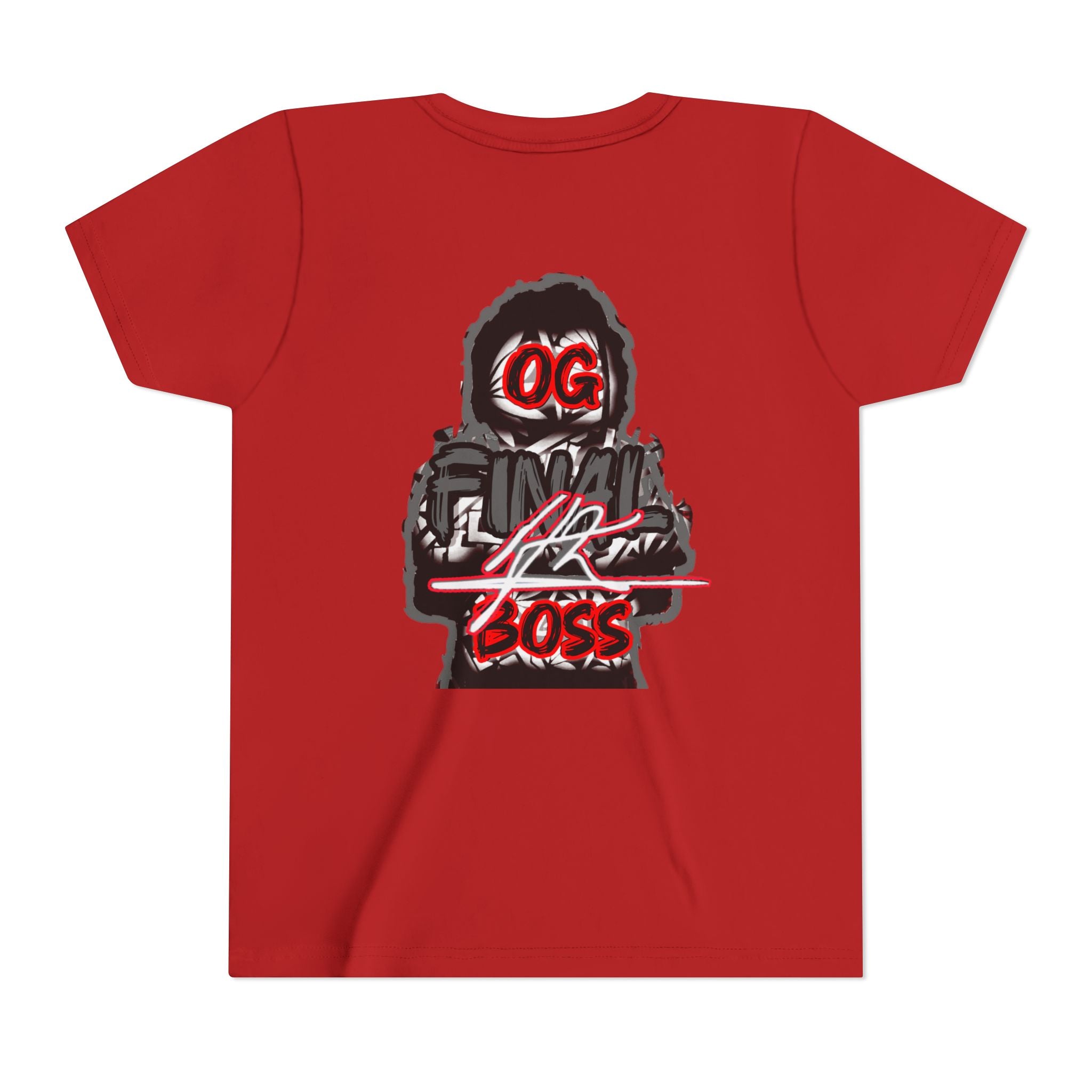 Youth Tee — "OG Final Boss" - Platinum - Graphic Shirt