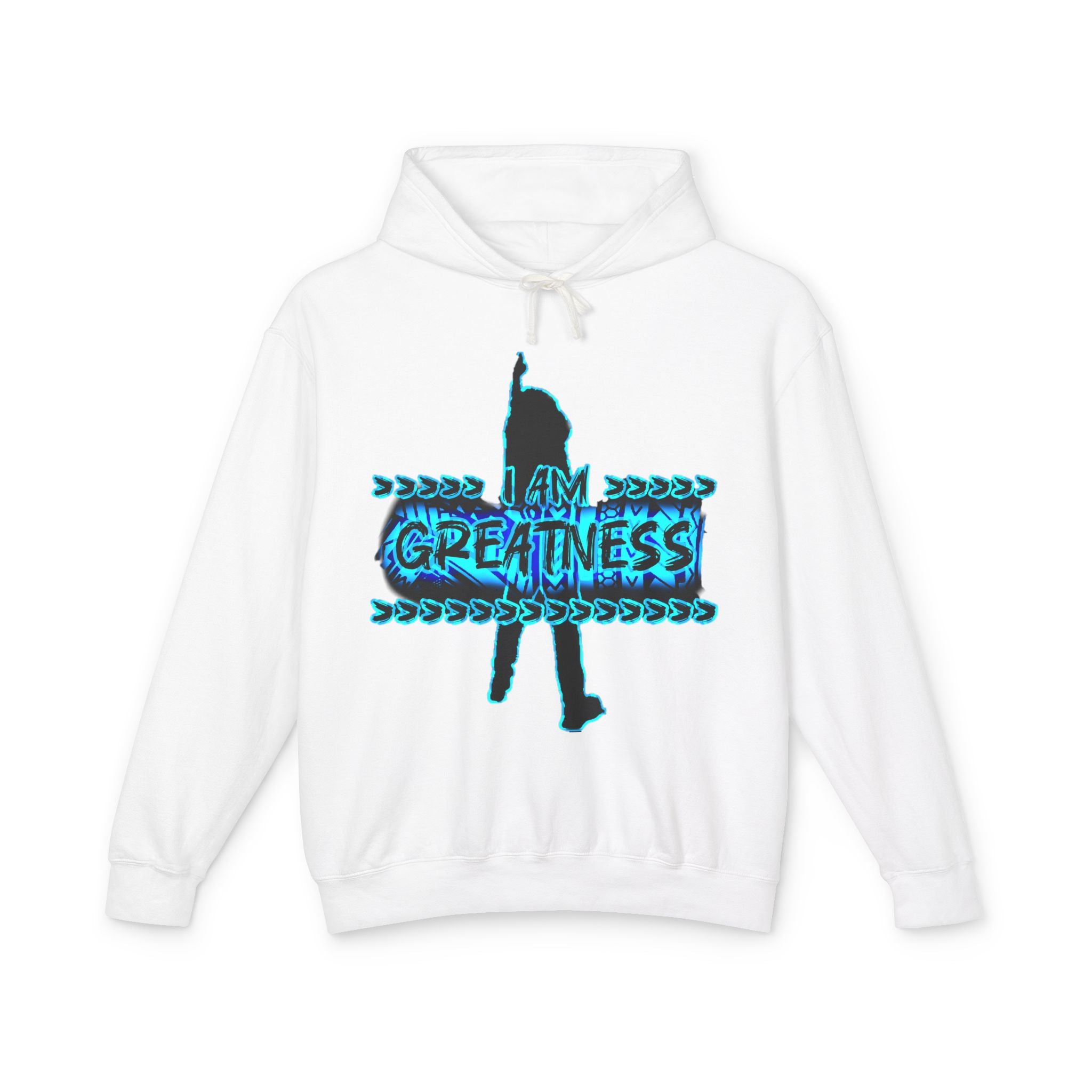 I Am Greatness Hoodie — Inspirational Musician Silhouette Pullover