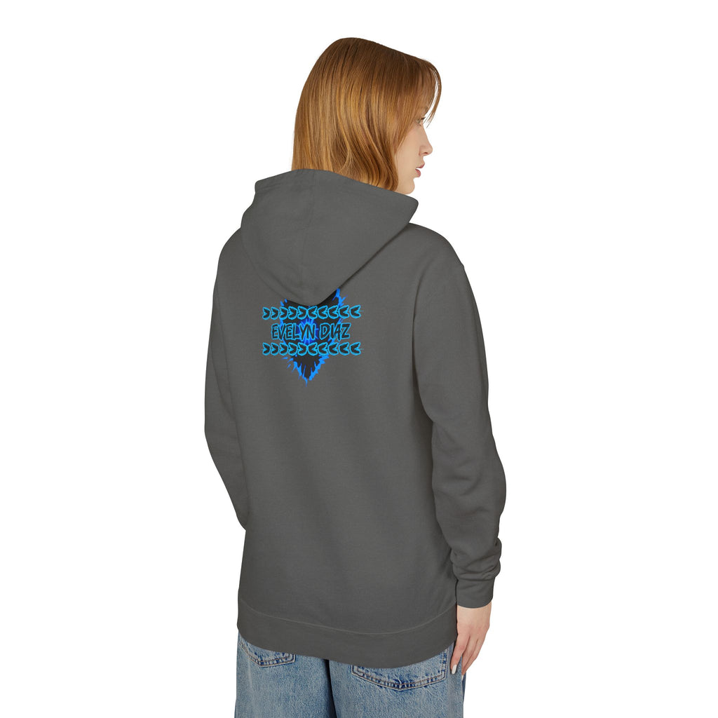 Hoodie — Neon Heart Date Graphic Scripture (06•21)