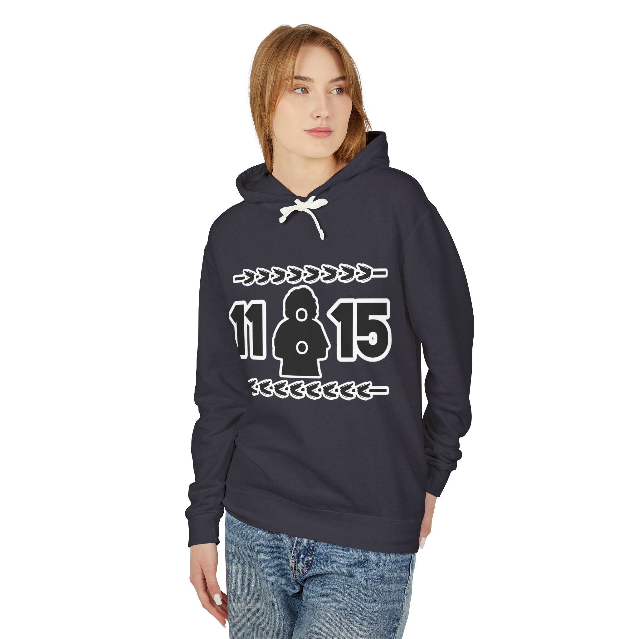 Hoodie — 11:15 Figure Graphic Lightweight Pullover