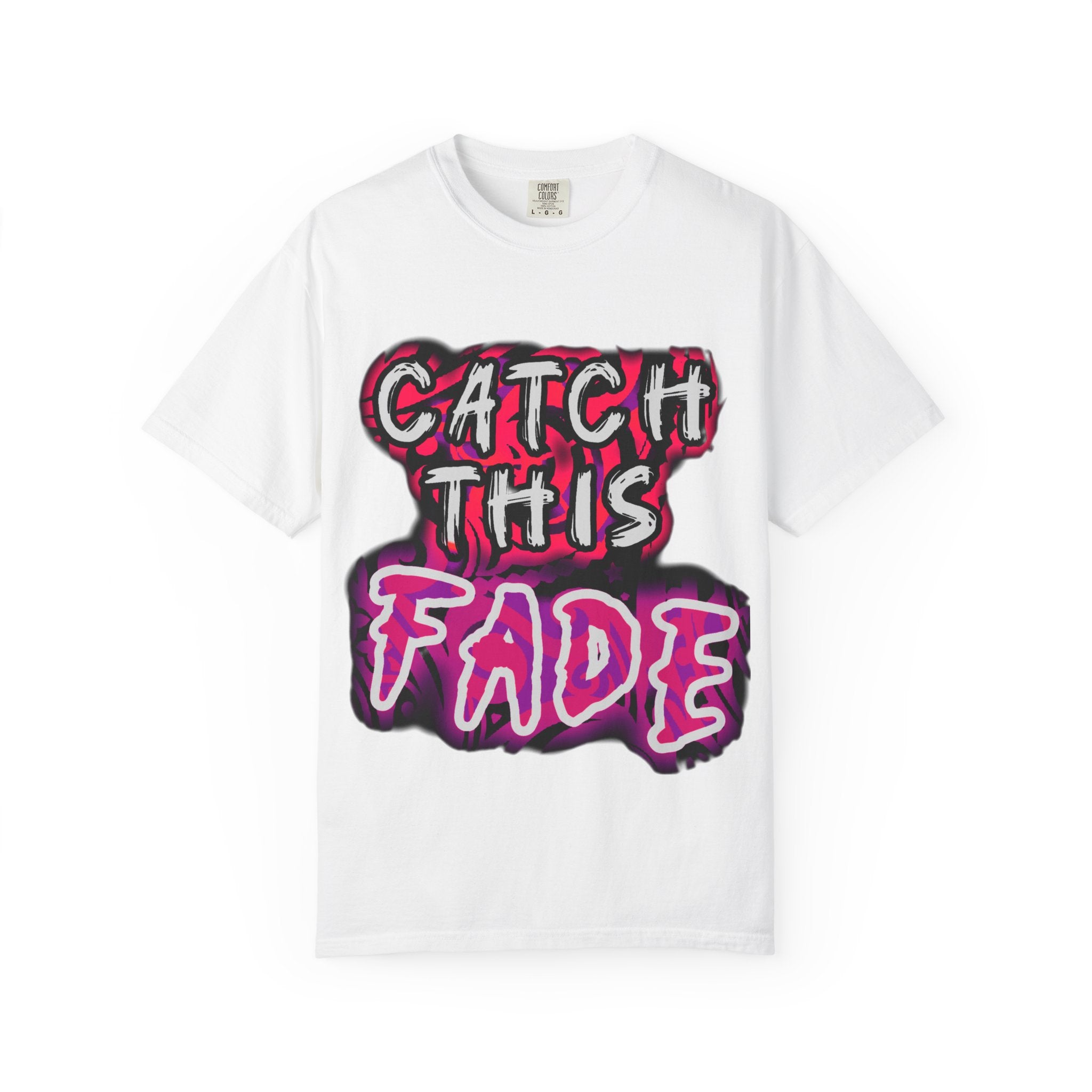 Catch This Fade Garment-Dyed T-Shirt, Unisex Retro Tee, Streetwear Gift, Music Lover Shirt, Trendy Graphic T-Shirt
