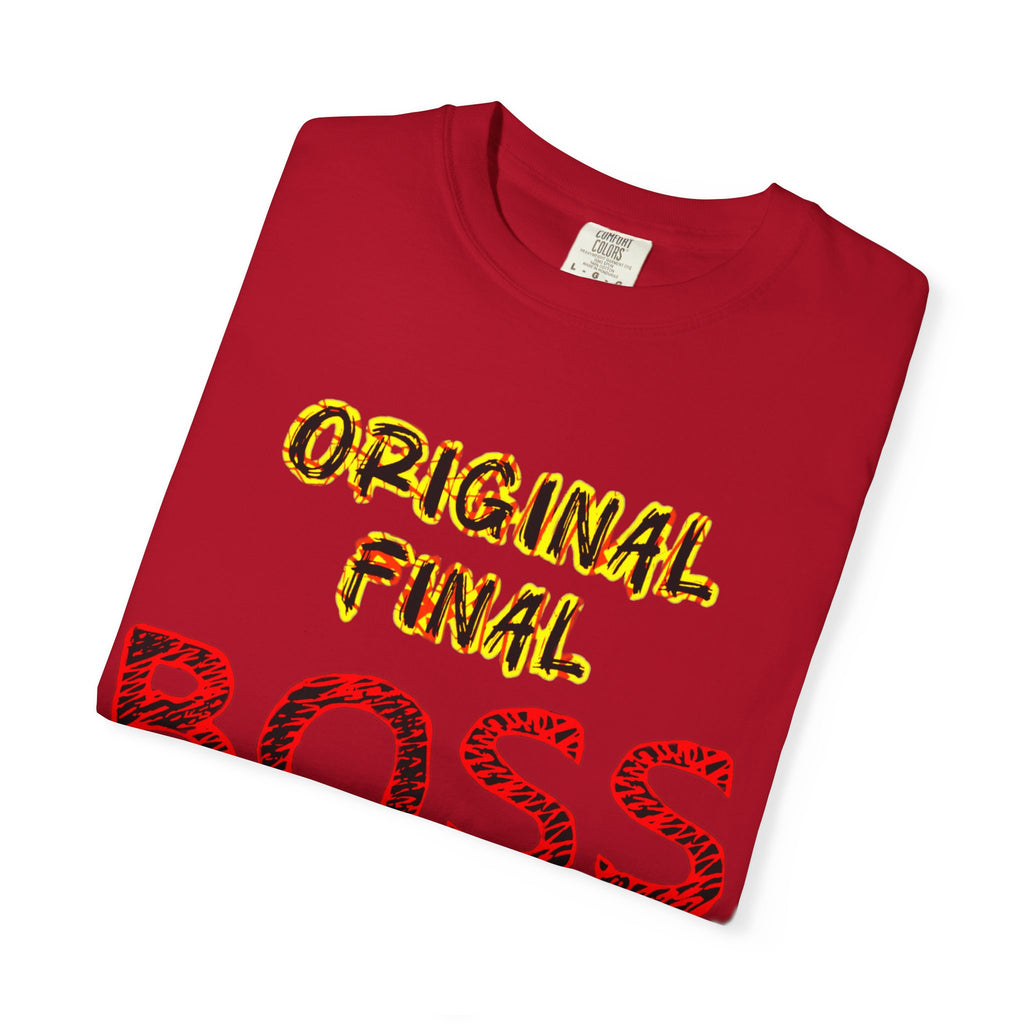 "Original Final BOSS" Graphic t-shirt / Streetwear