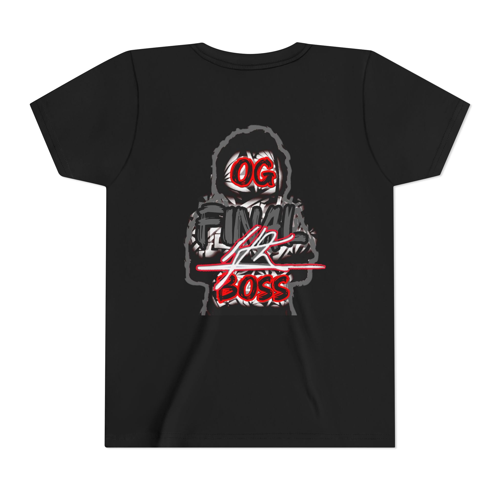 Youth Tee — "OG Final Boss" - Platinum - Graphic Shirt