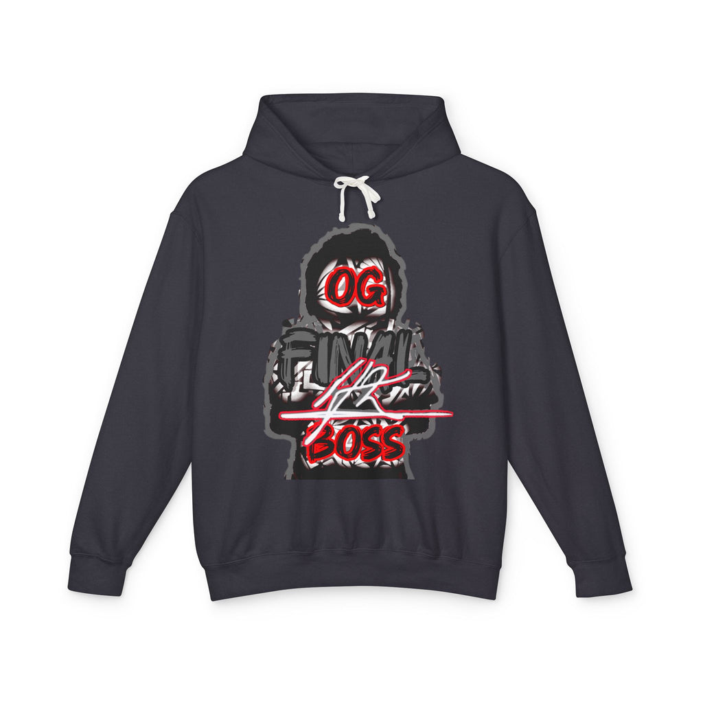 OG Final Boss Hoodie — Platinum graphic Pullover
