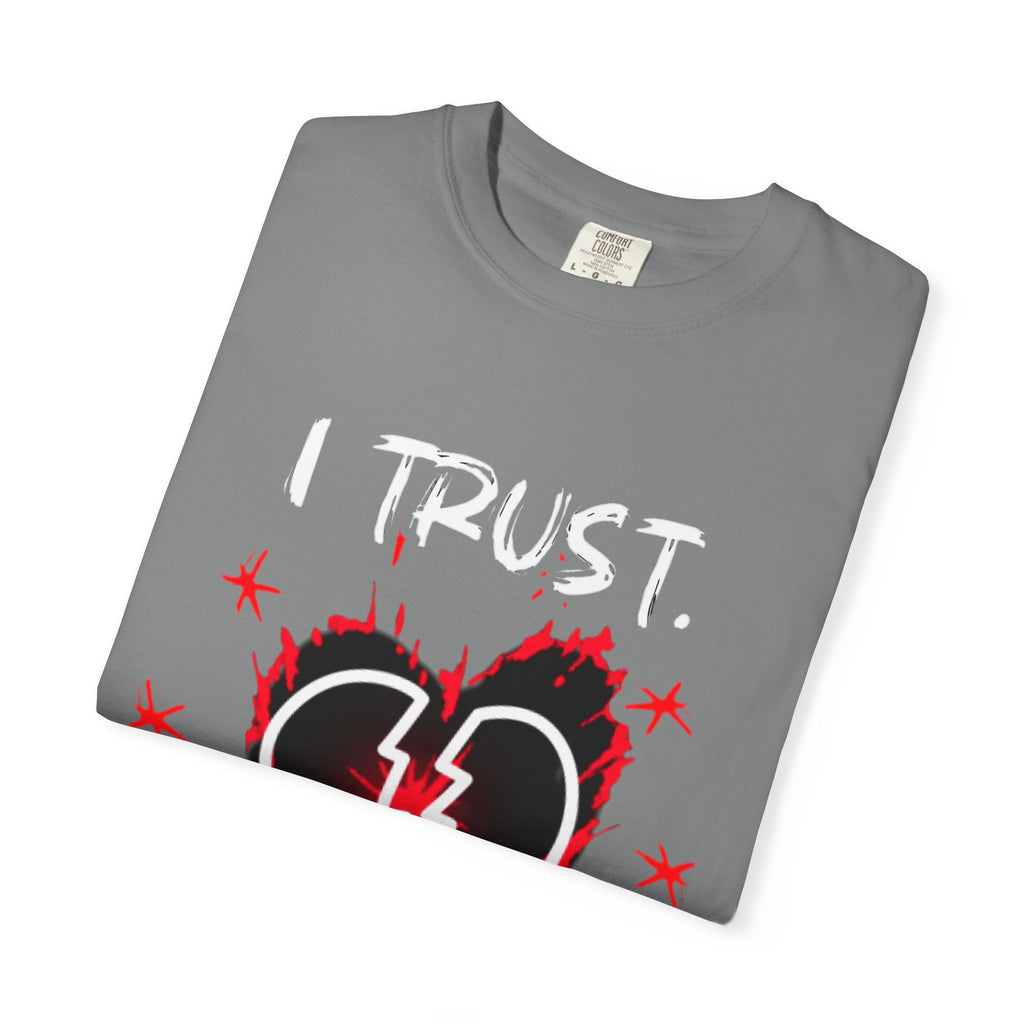 Broken Heart Graphic T-Shirt — Lightning Bolt Punk Tee
