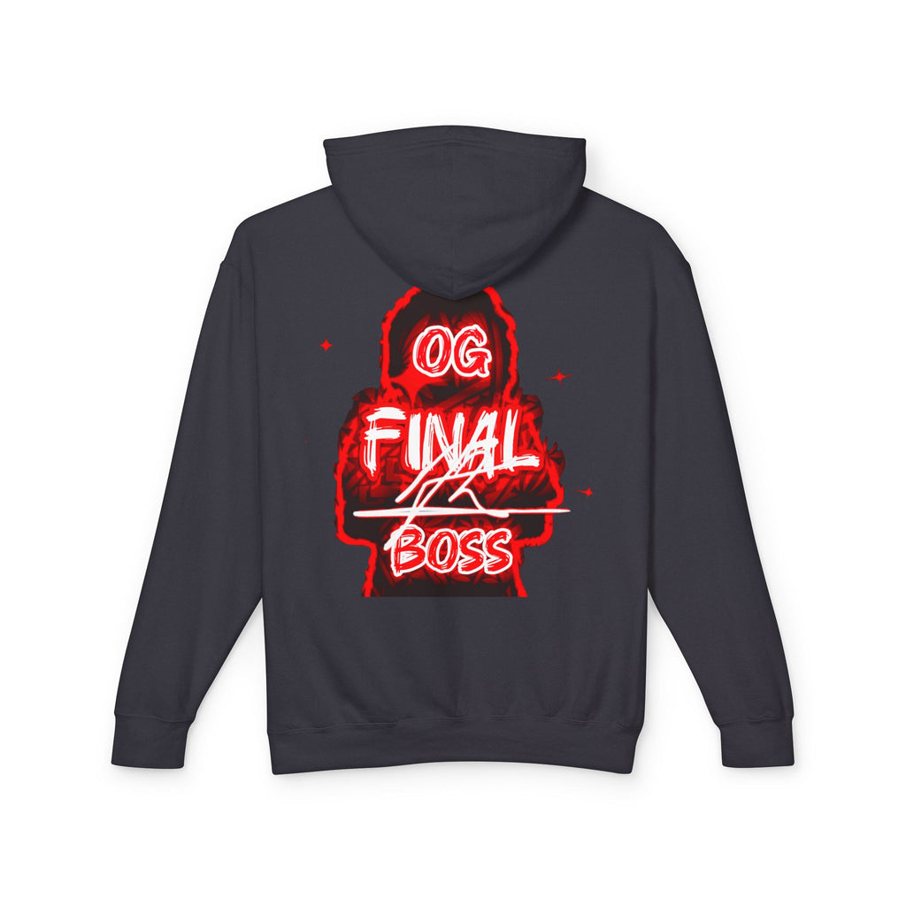 OG Final Boss Hoodie — Ruby graphic Pullover