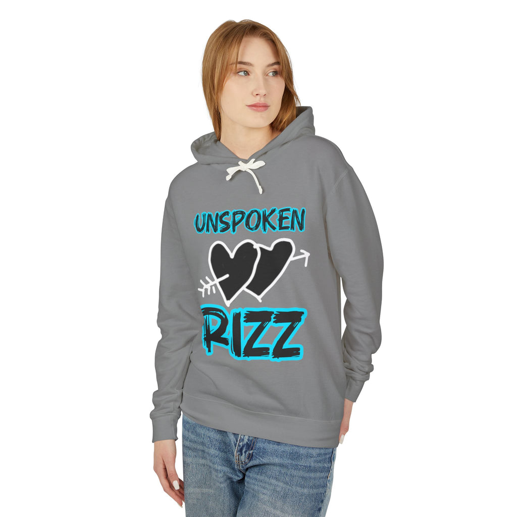 Unspoken Rizz Hoodie — Graphic Heart Streetwear Pullover