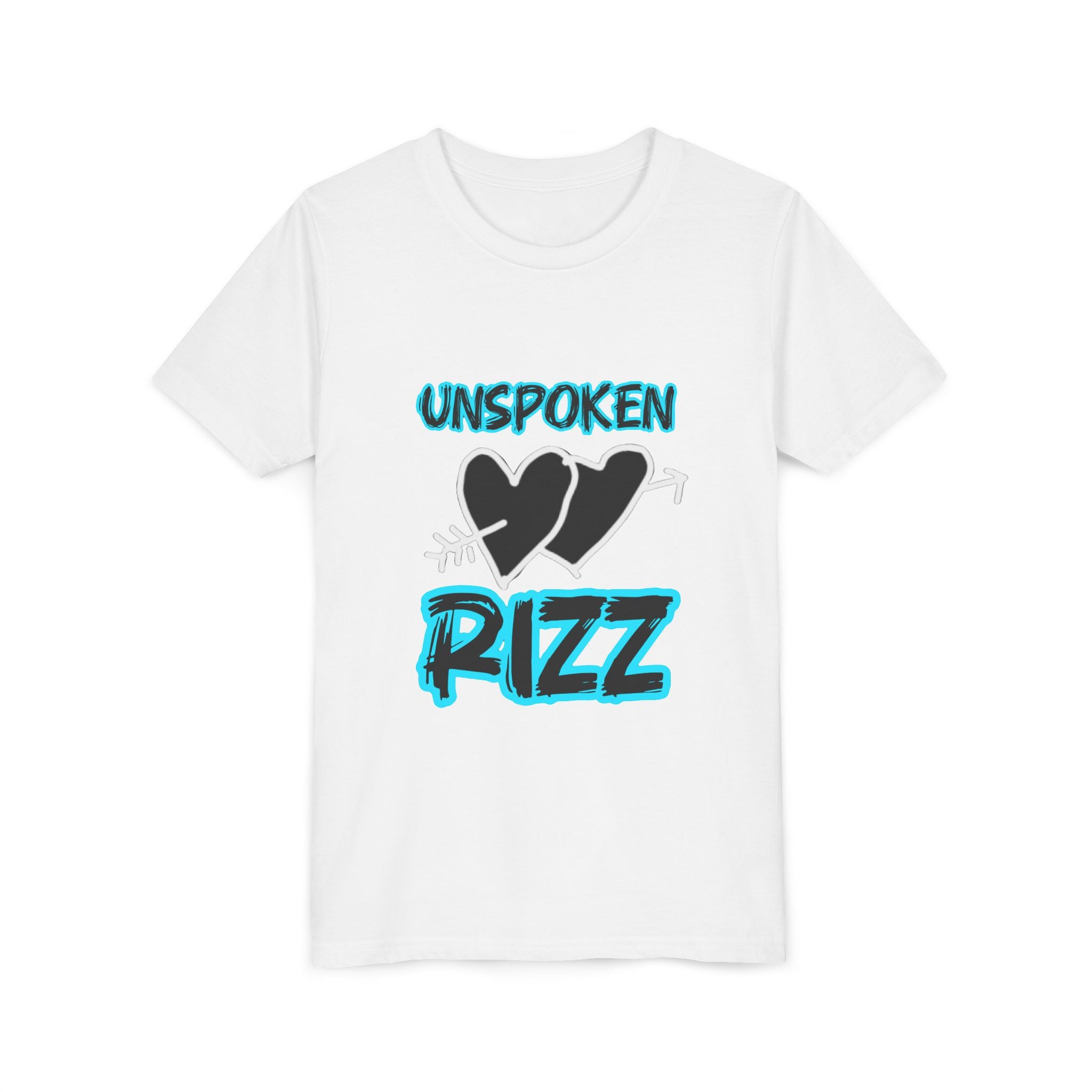 Youth Tee — "Unspoken Rizz" Graphic Shirt with Name Accent