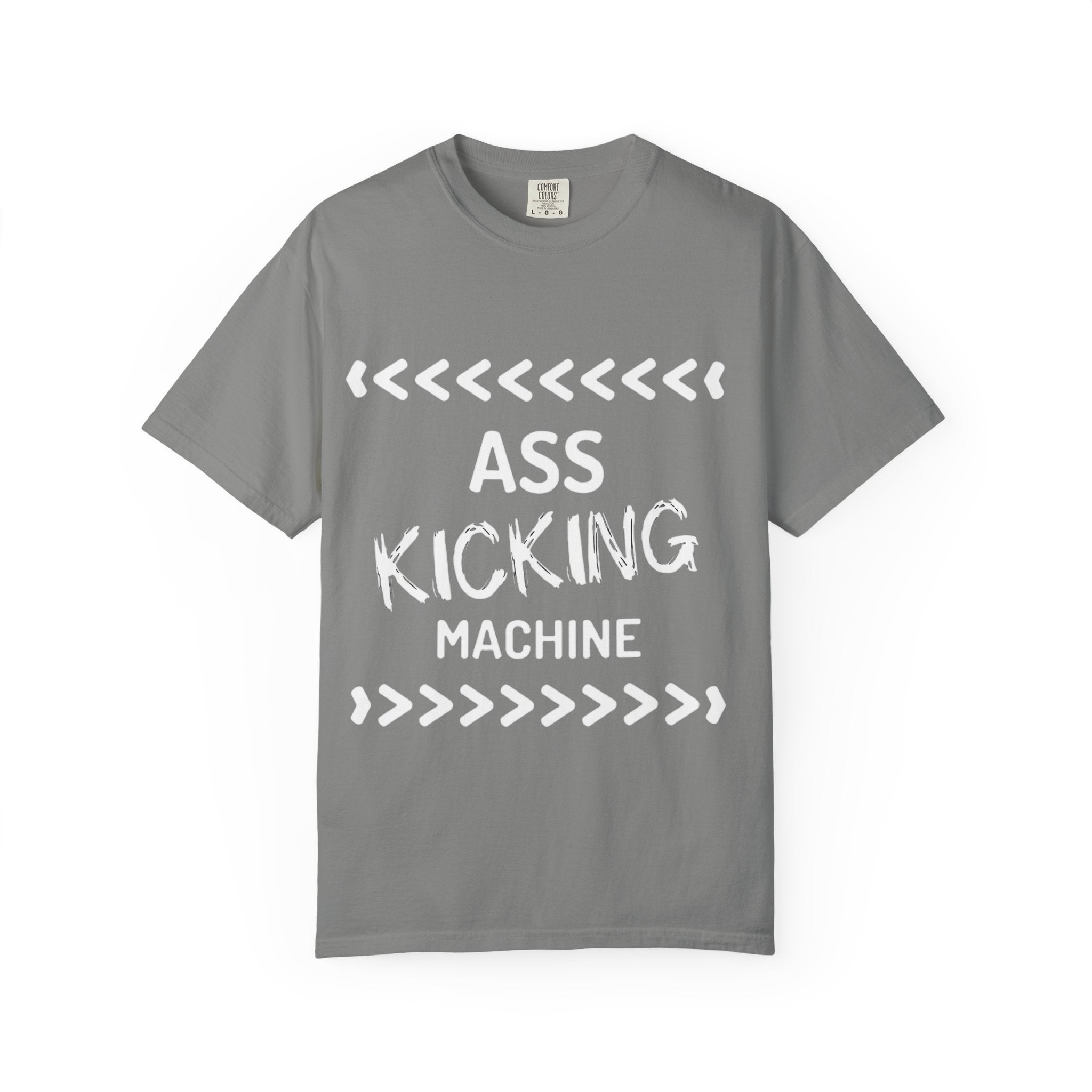 Ah kicking machine - Unisex Garment-Dyed T-shirt