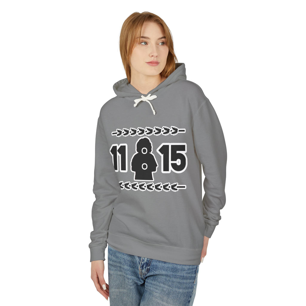 Hoodie — 11:15 Figure Graphic Lightweight Pullover
