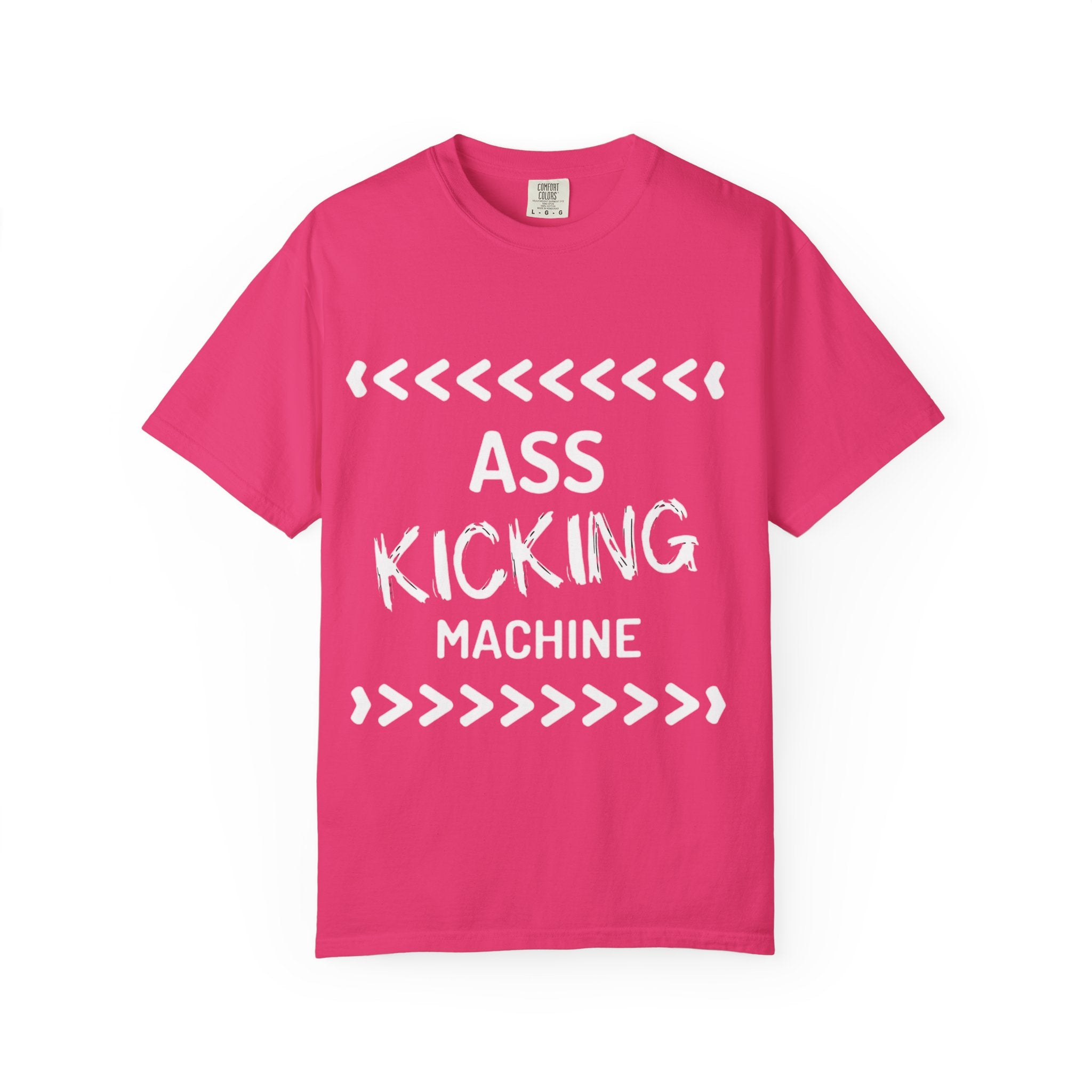 Ah kicking machine - Unisex Garment-Dyed T-shirt