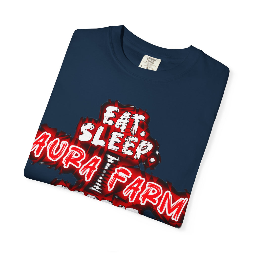 Unisex Farm Life T-shirt - Eat Sleep Aura Farm Repeat, Perfect for Farmers, Casual Wear, Gifts for Nature Lovers, Farm Stay [...]