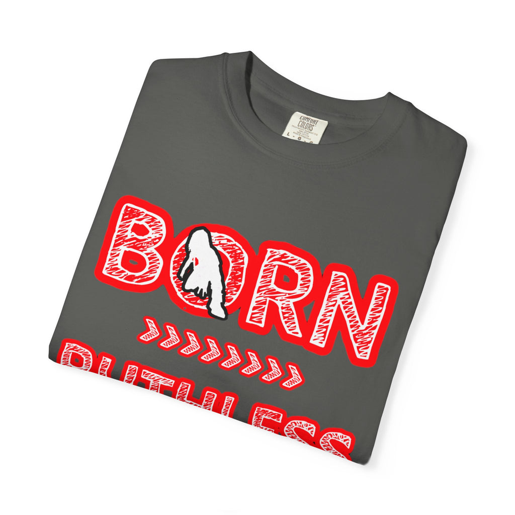 Born Ruthless T-Shirt — Graphic White Tee with 'Born Ruthless' & TheOgFinalBoss Logo